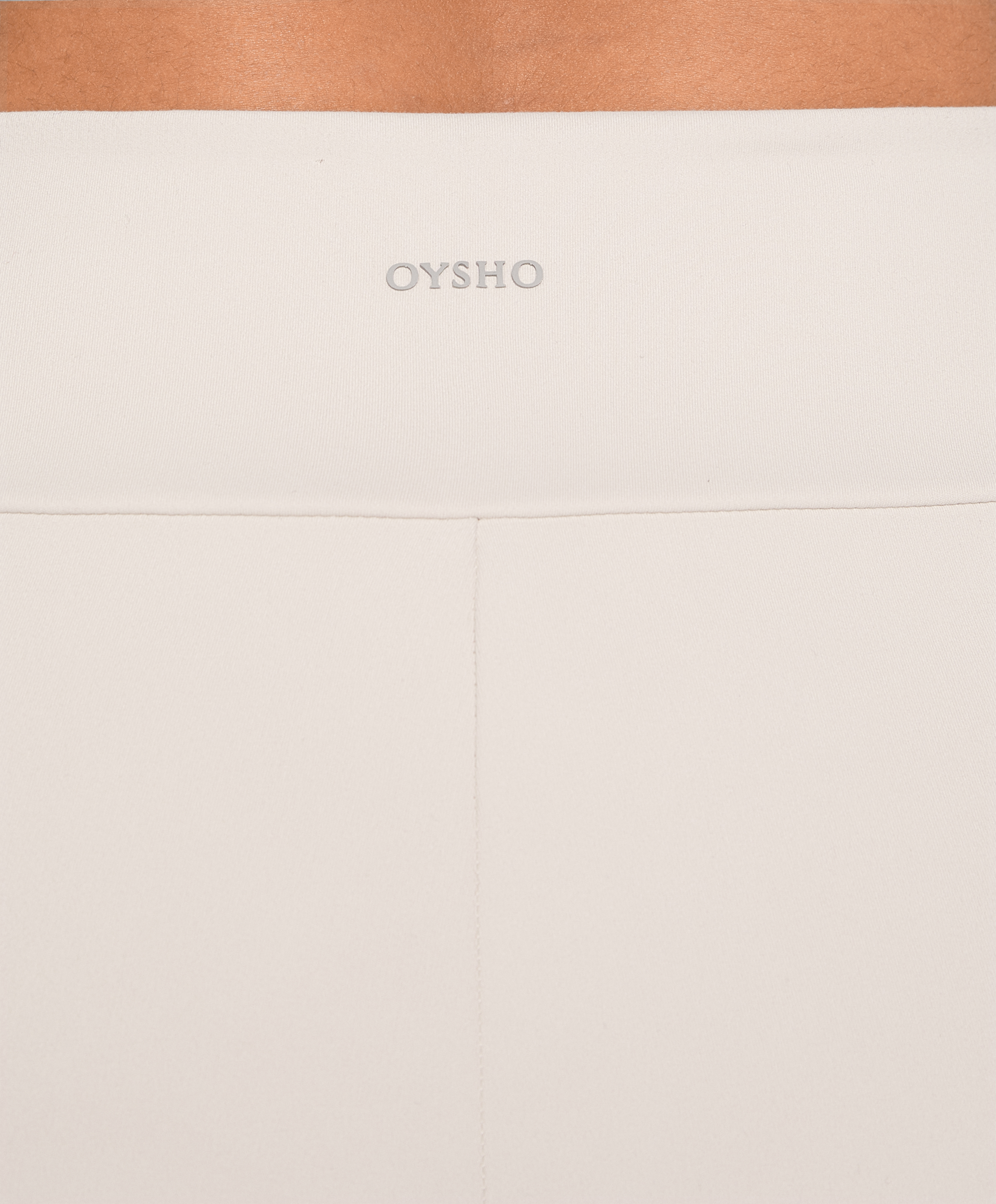 OYSHO High-rise comfortlux straight-leg trousers