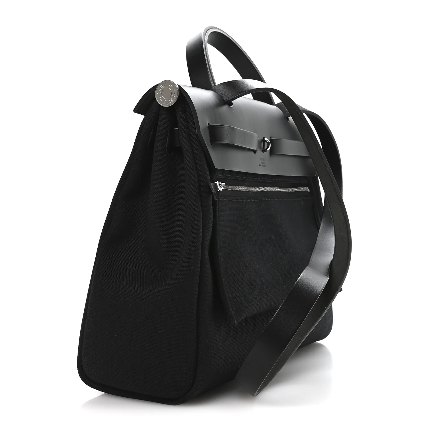 Military Toile Vache Hunter Herbag Zip Retourne 31 PM Black - Top Club