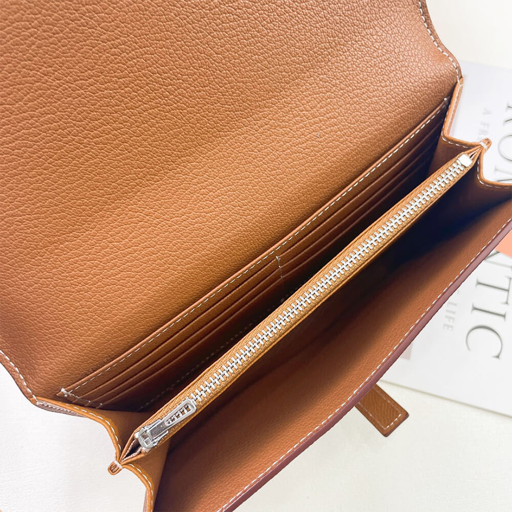 HERMES New H Passant Toutenmain wallet(HIGH-END GRADE) - Top Club