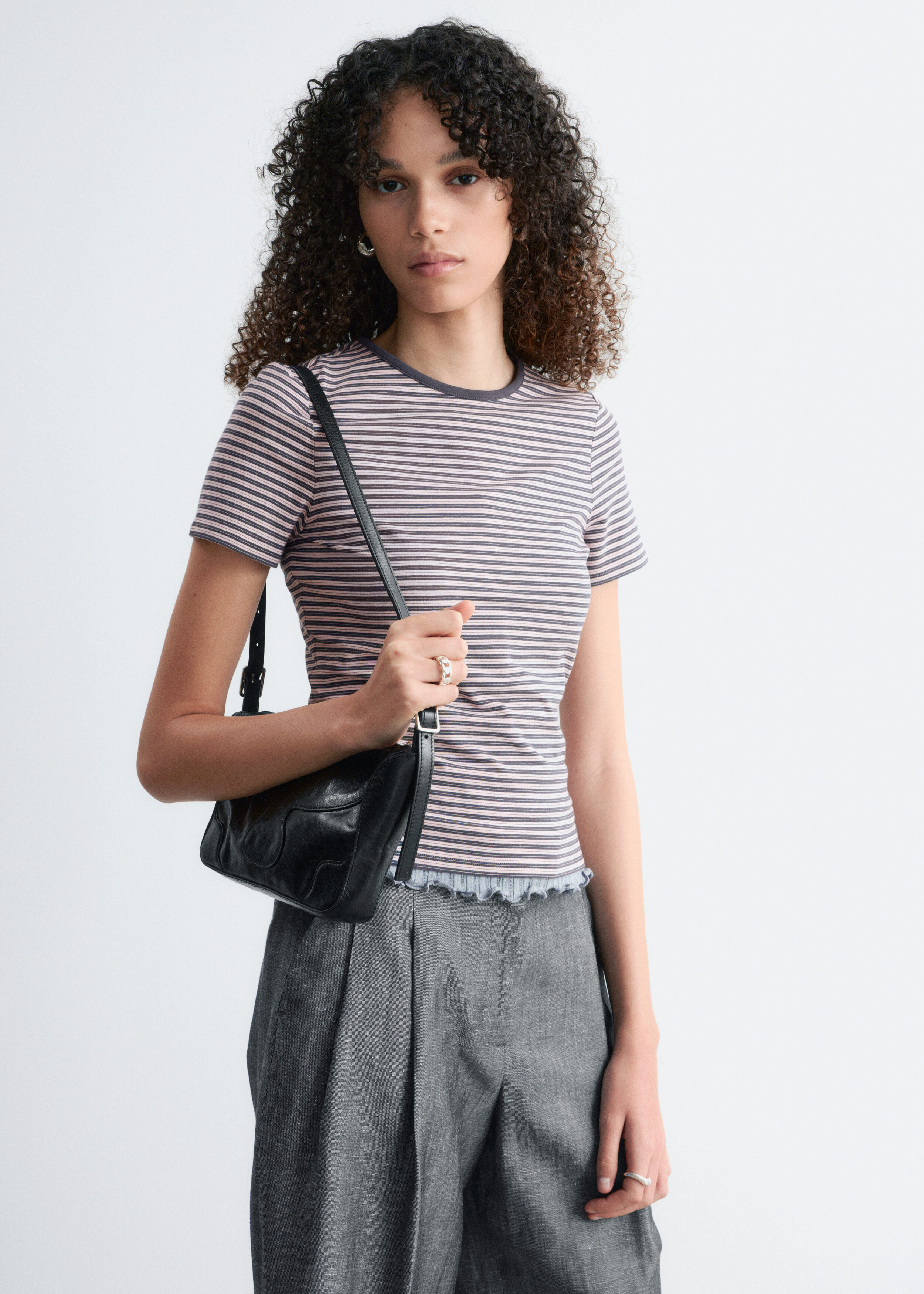 & Other Stories SLIM FIT JERSEY T-SHIRT