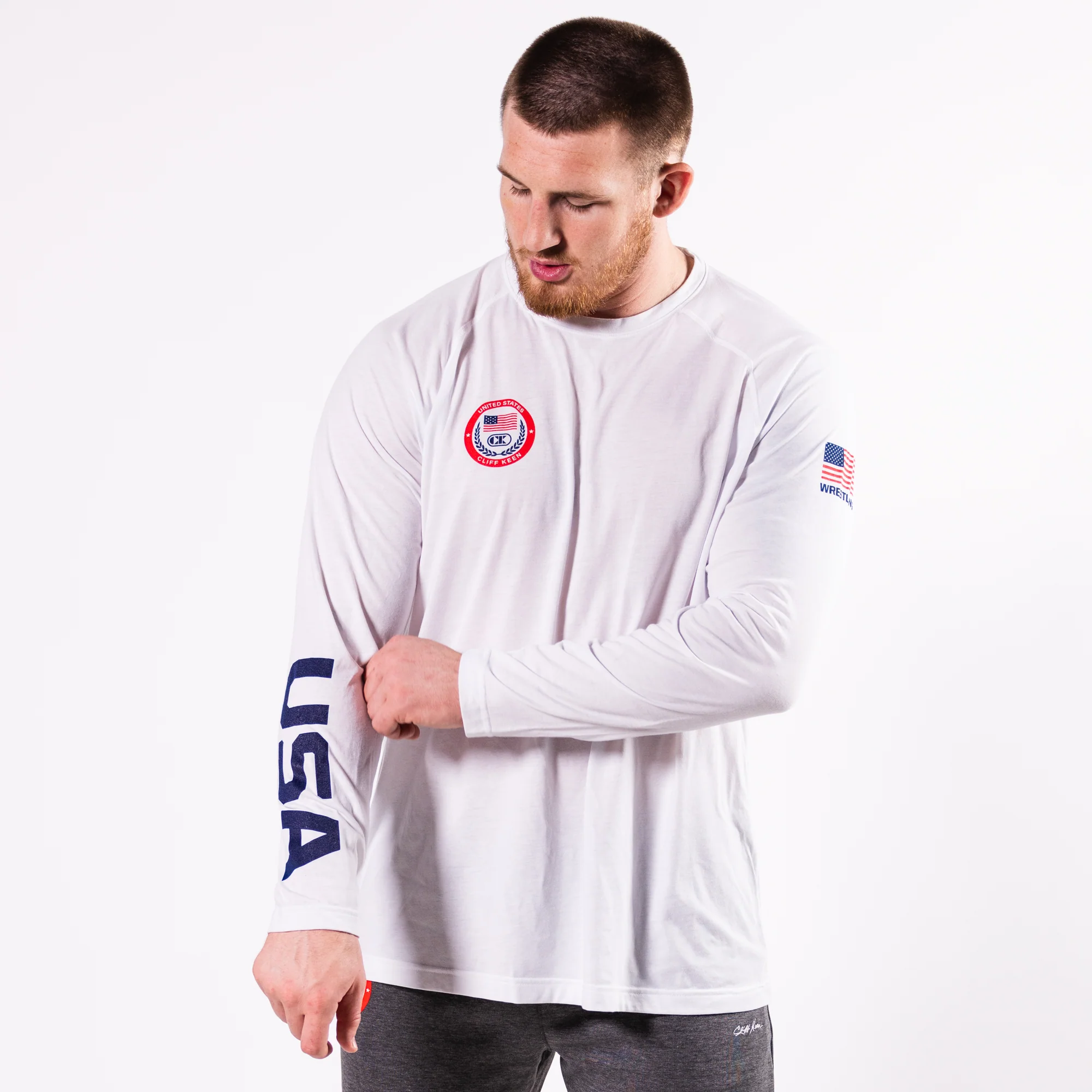 USA Long Sleeve Tee - MoB Apparel