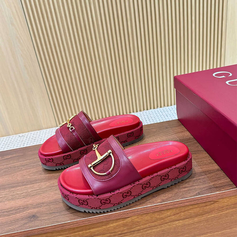 GUCCI Women s platform slide sandal - Top Club