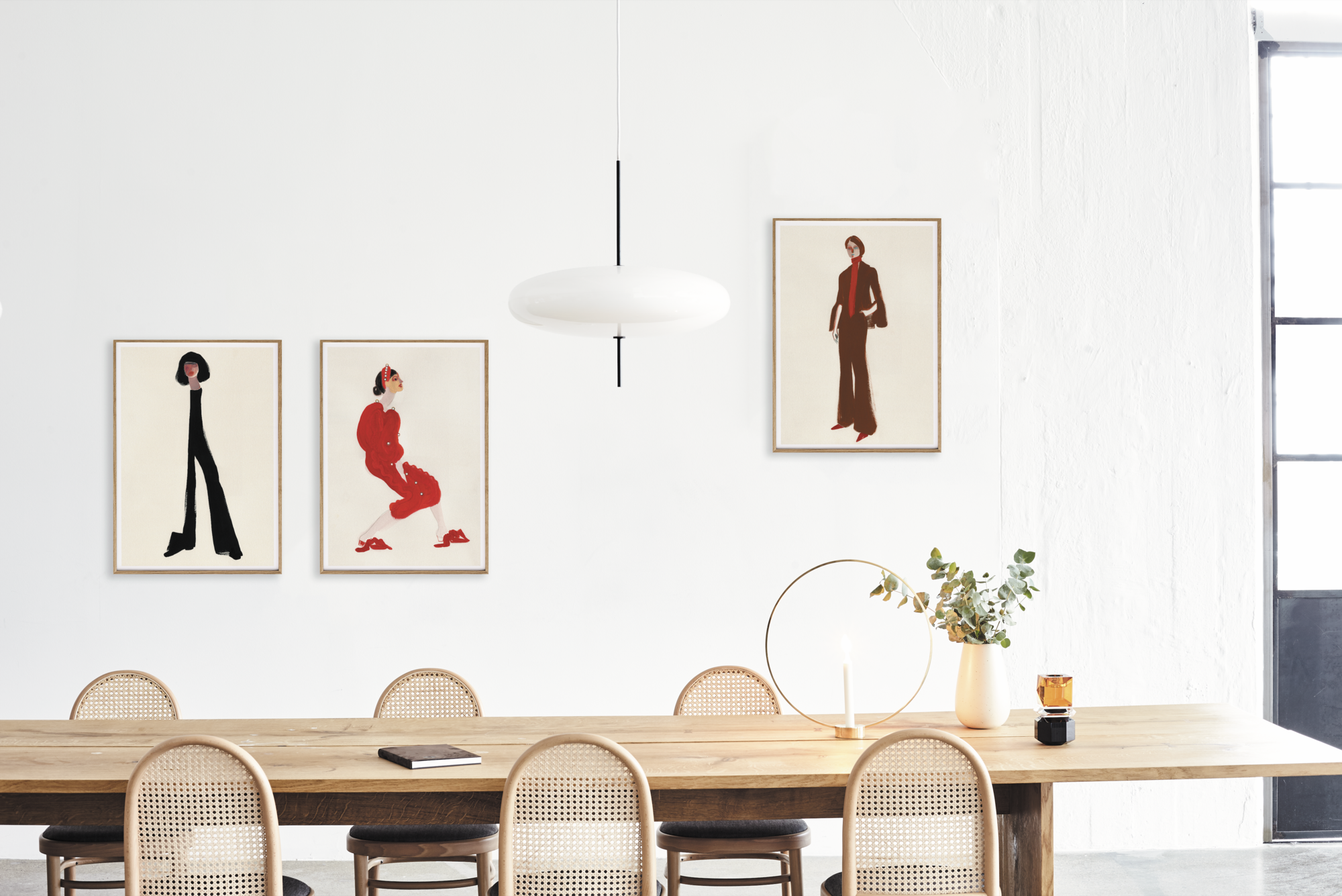 Poster Black Pants 50 x 70 cm