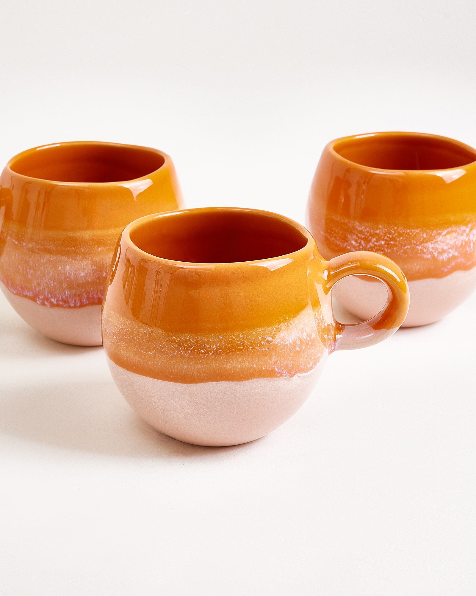 Bica Tasse klein orange 4er-Set