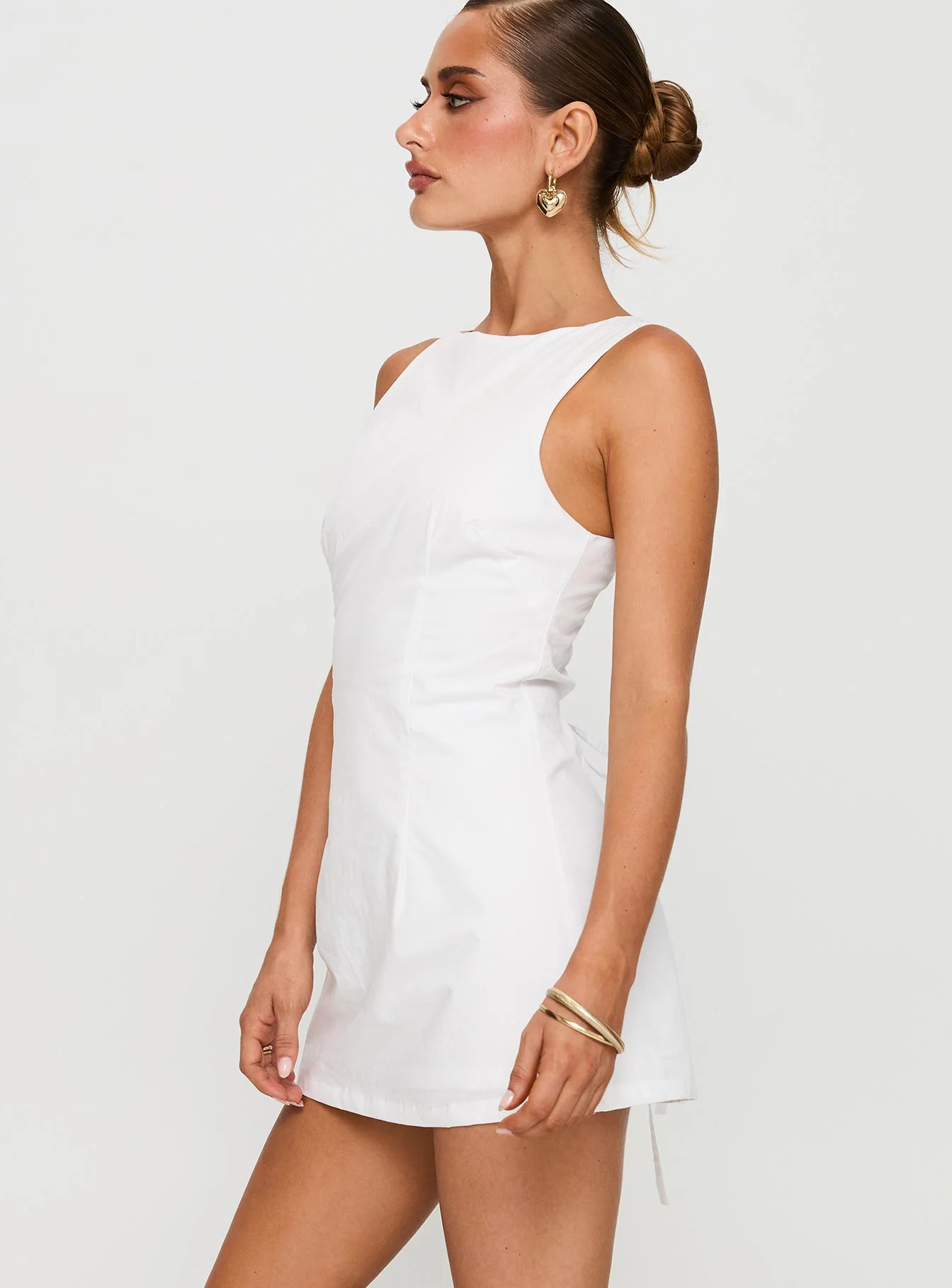 Yumiko Romper White Tall