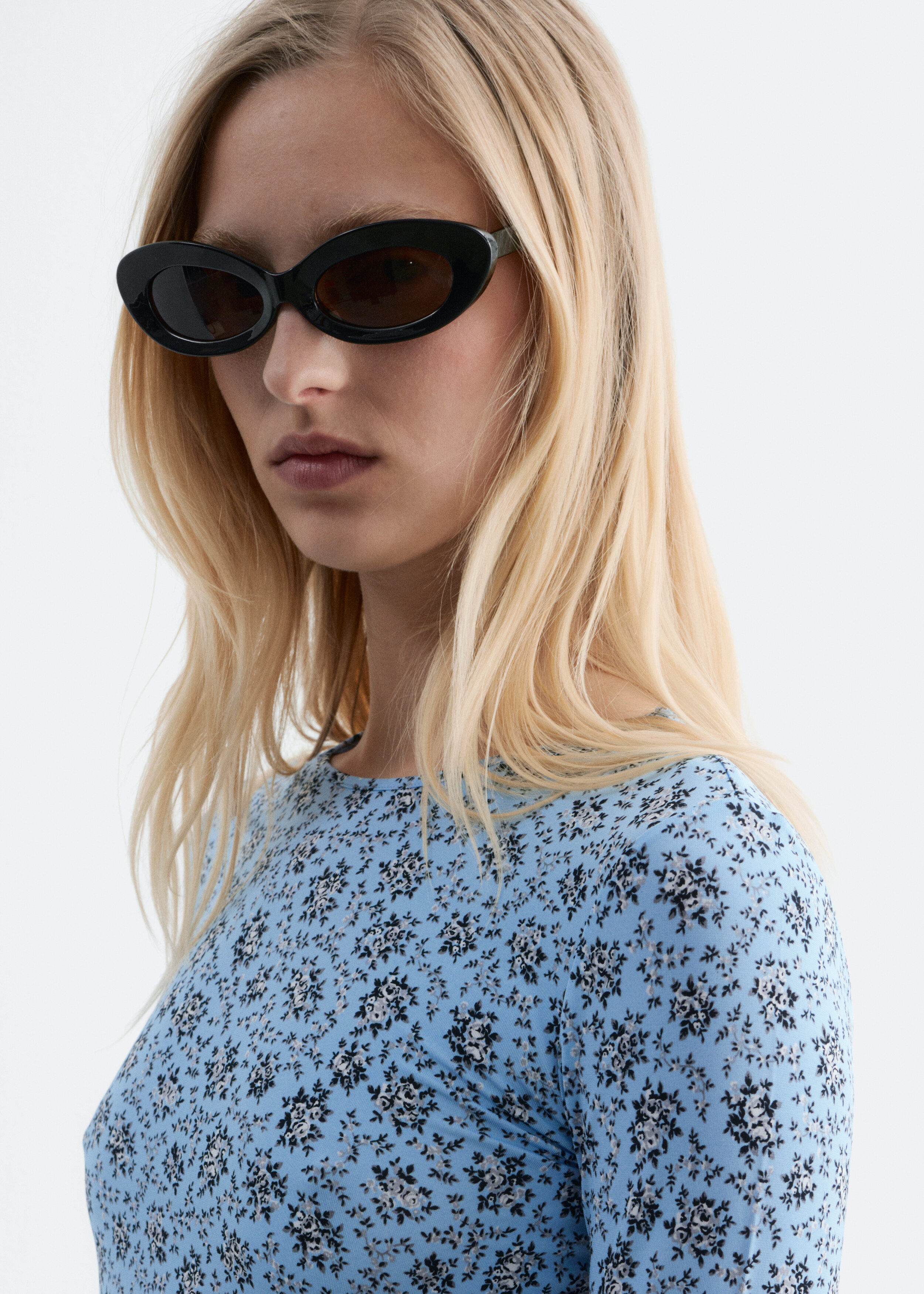 & Other Stories SCULPTED OVAL SUNGLASSES