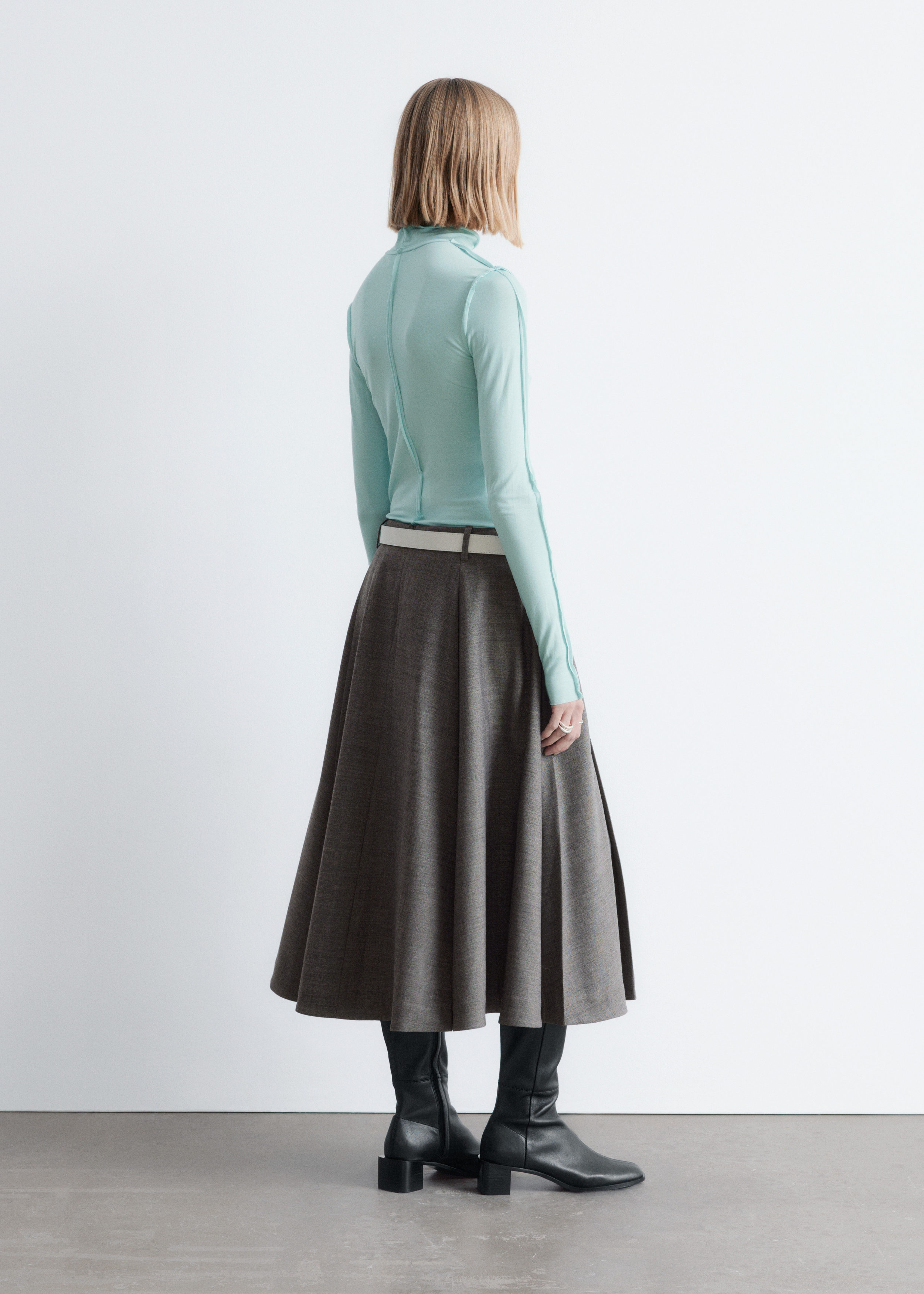 & Other Stories LONG-SLEEVE TURTLENECK TOP