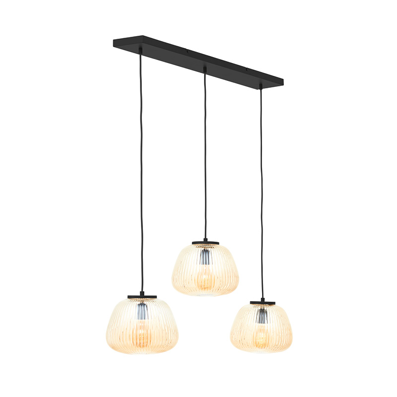 ROBBIE HANGLAMP 3-LICHTS BALK