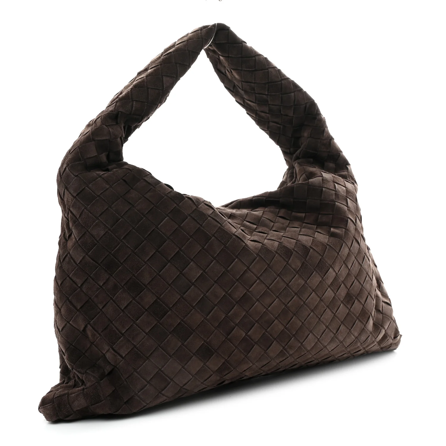 Suede Intrecciato Small Hop Fondant - Top Club