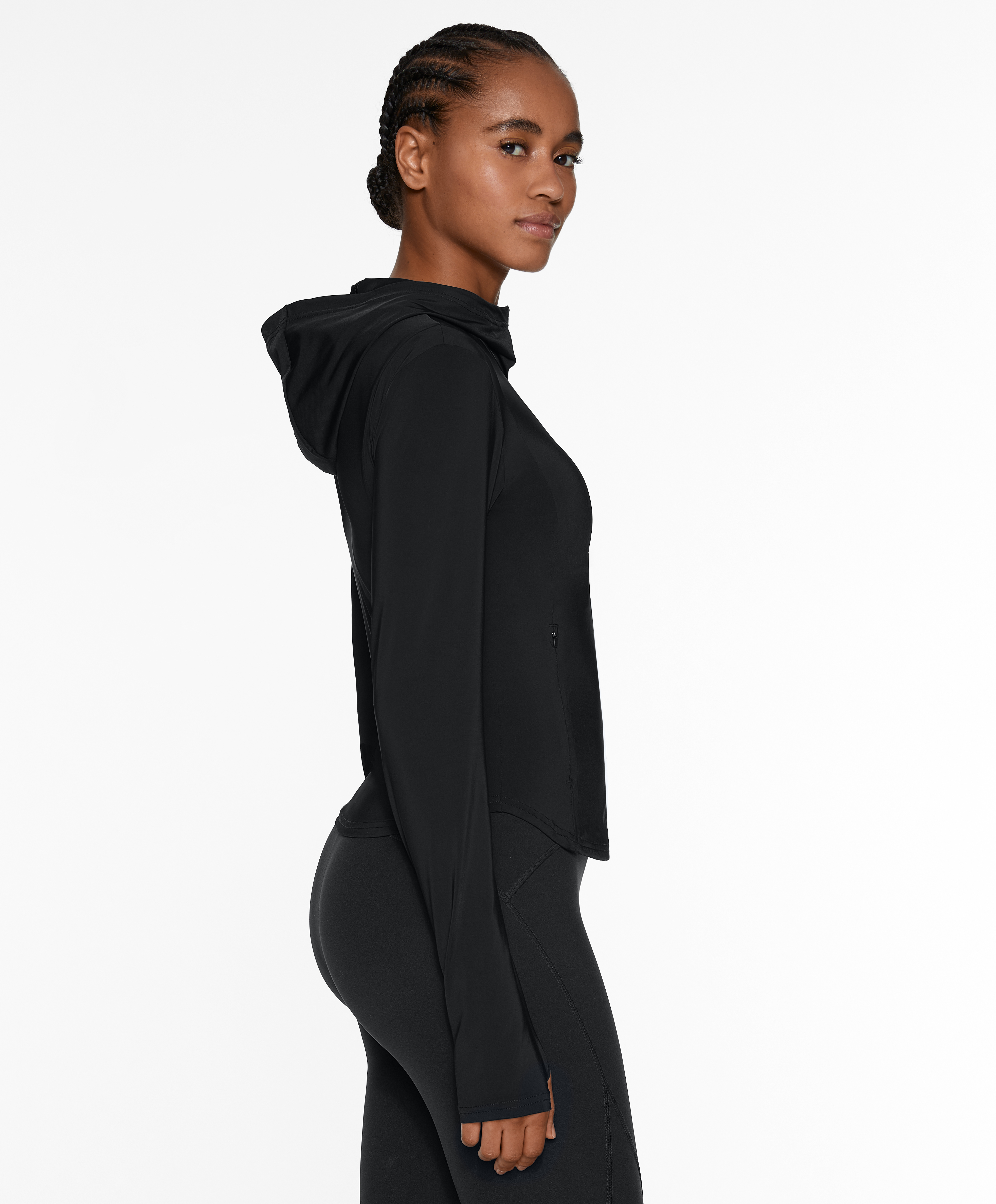 OYSHO Cool touch hooded technical jacket