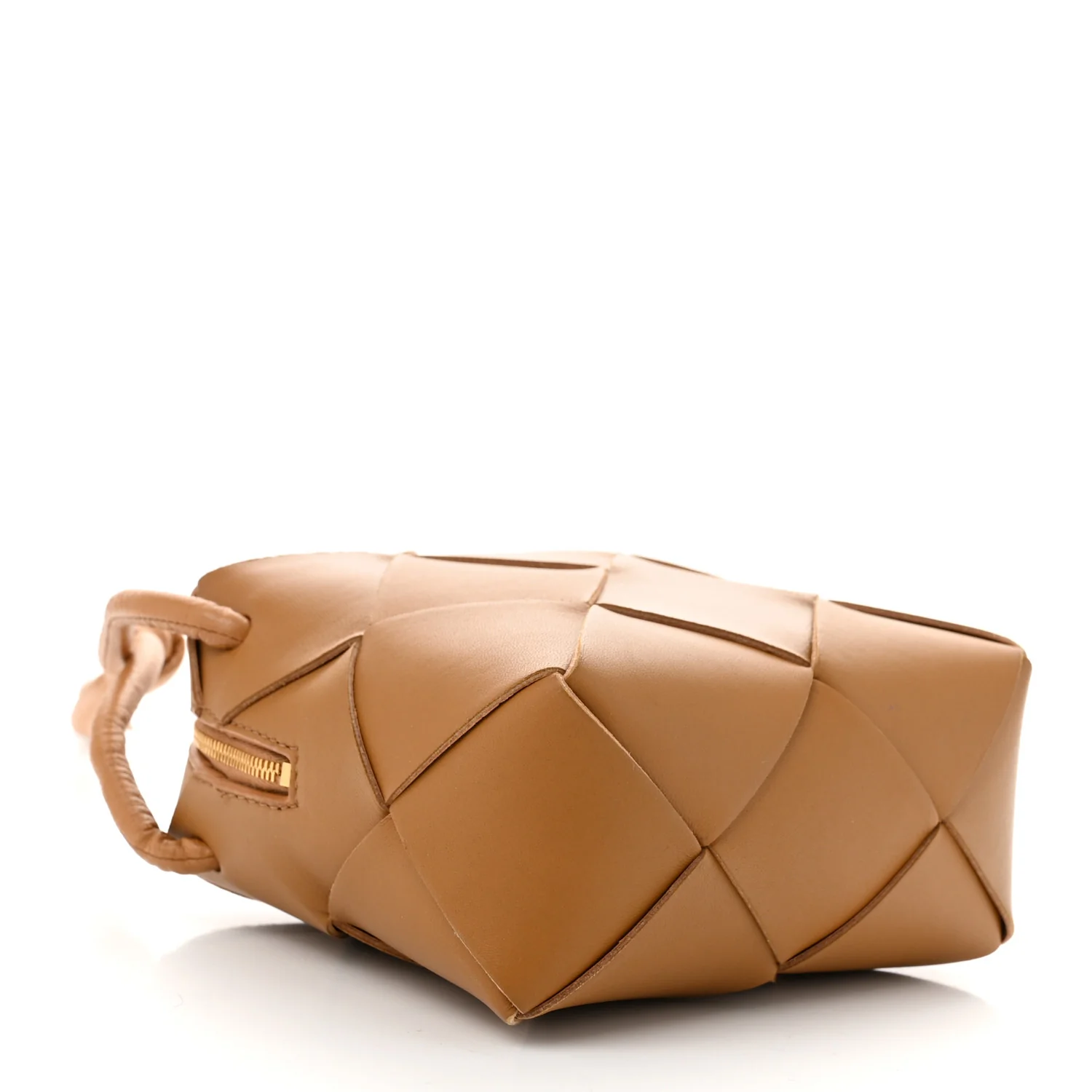 Lambskin Maxi Intrecciato Mini Cassette Camera Bag Acorn - Top Club
