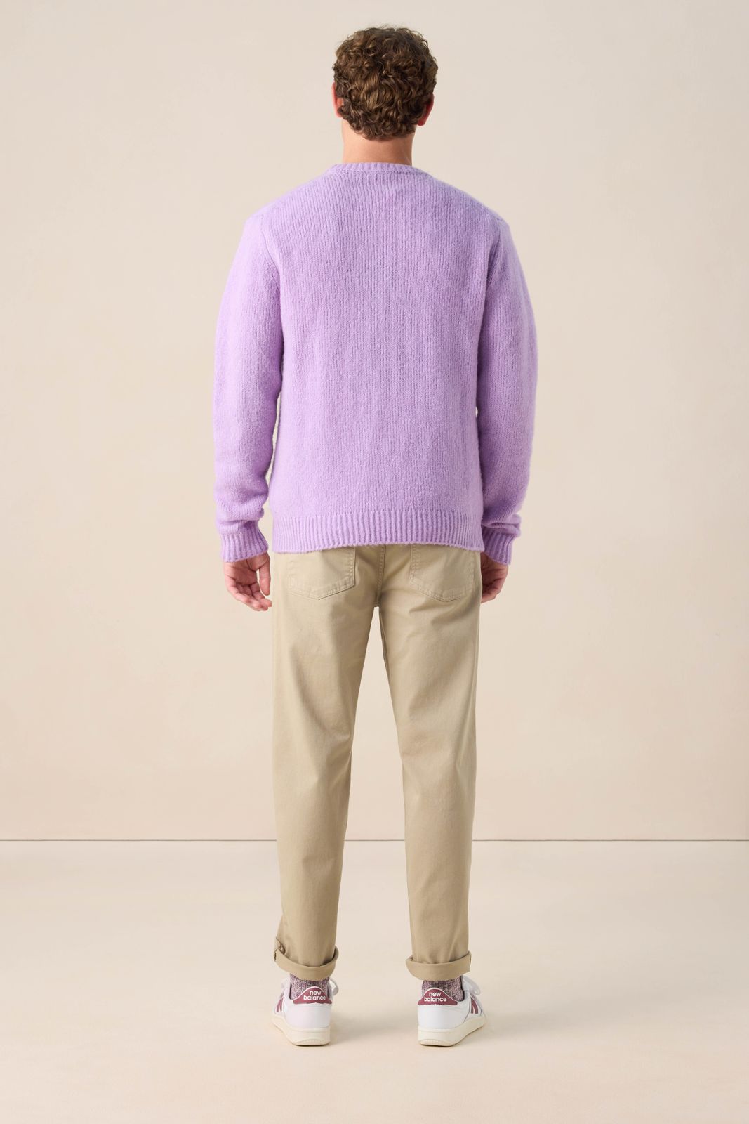 Lichtgroene mid-rise jeans