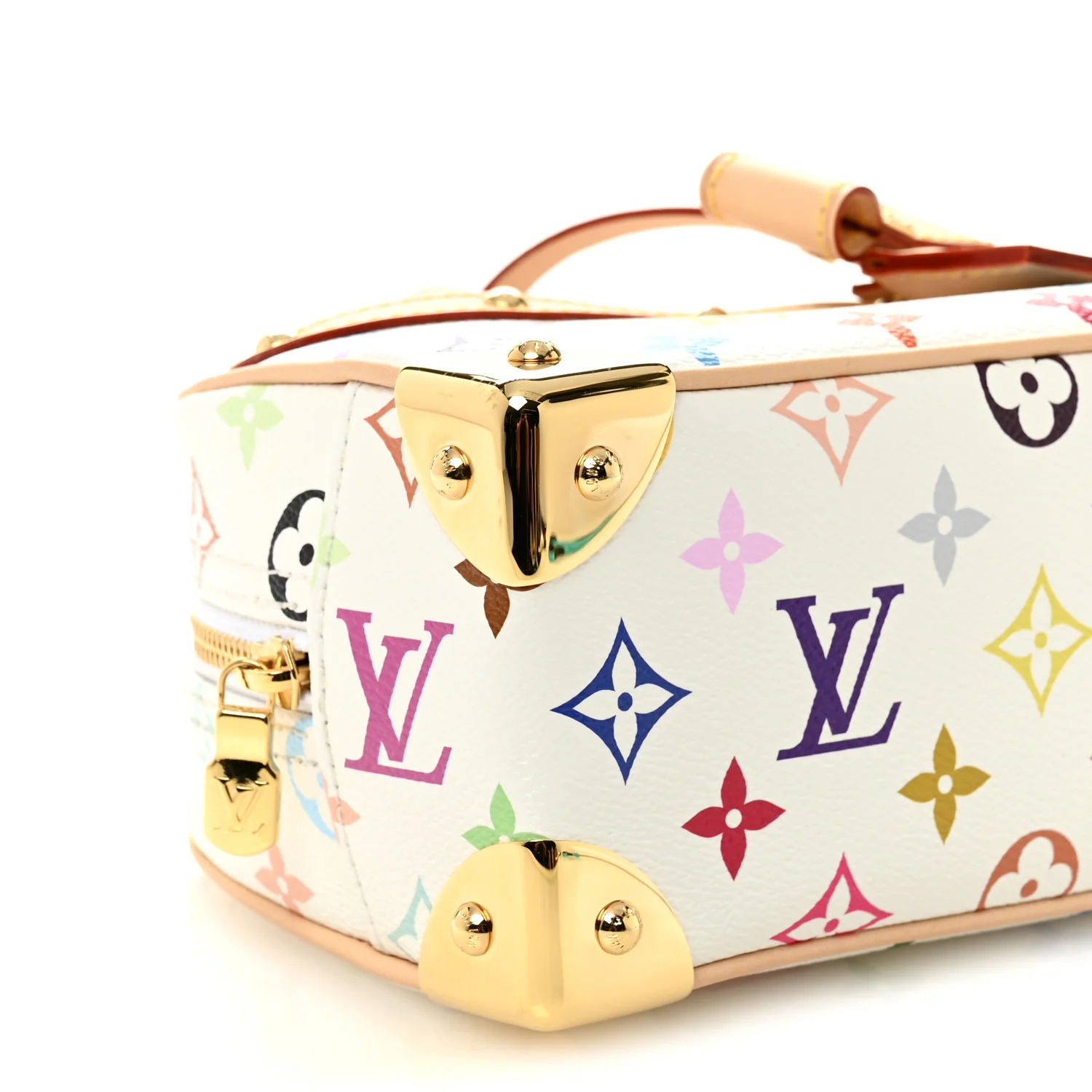 LV x TM Monogram Multicolor East West White - Top Club