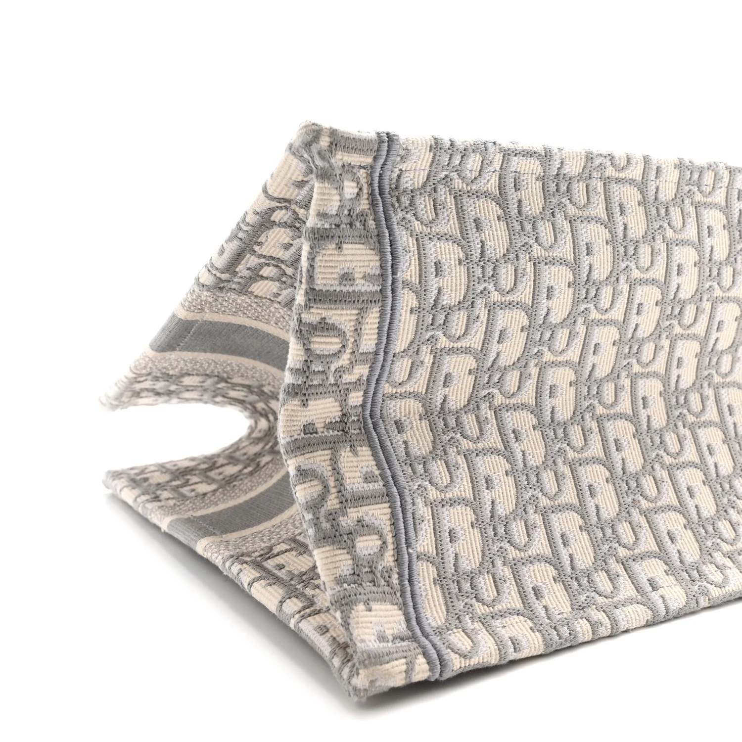 Oblique Medium Book Tote Grey - Top Club