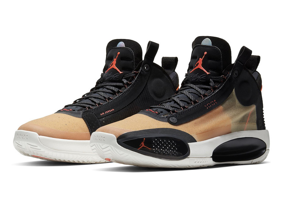 Air Jordan 34 PF  Amber Rise  BQ3381-800 - Sneaker Replica Workshop