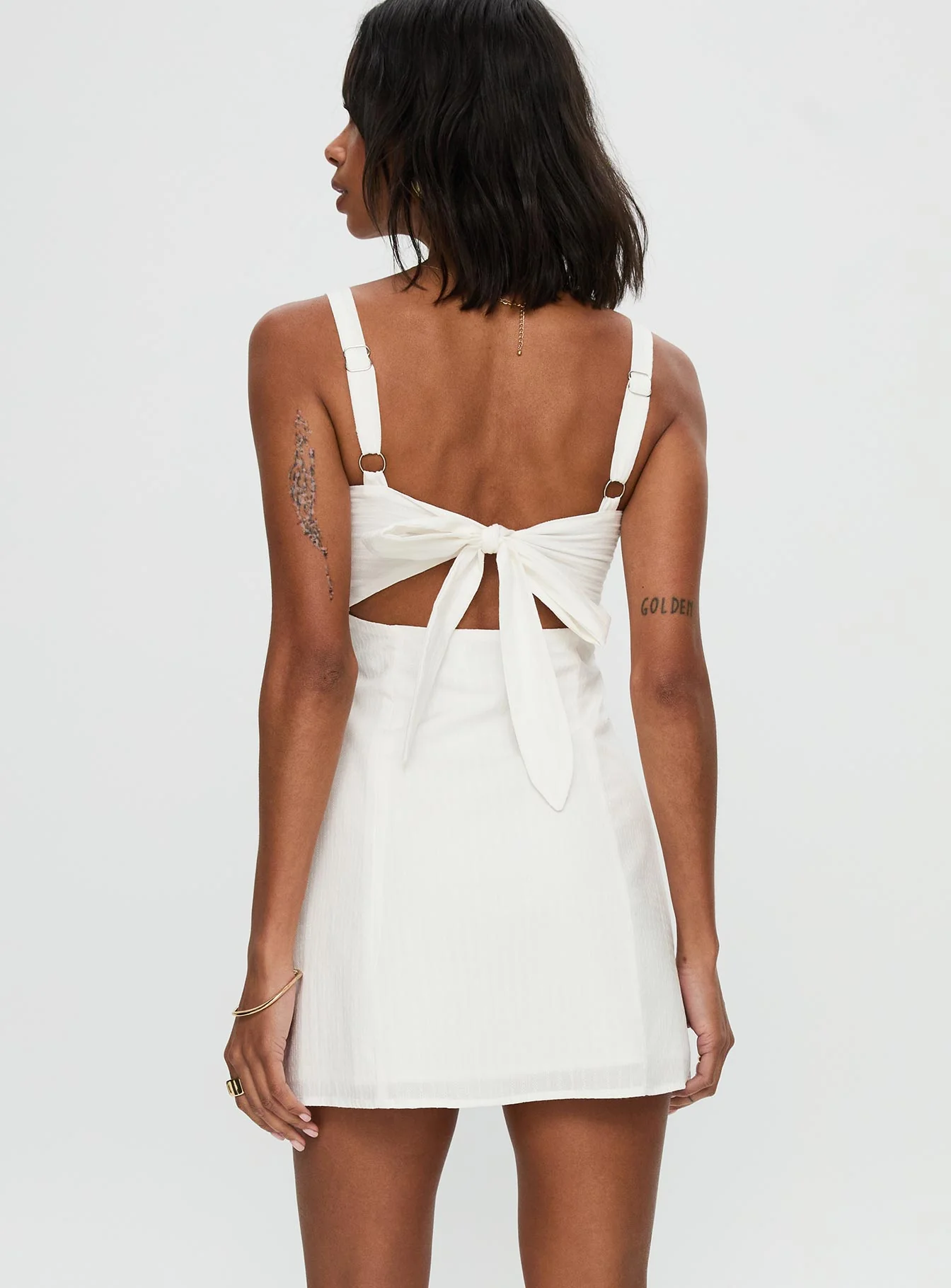 Summer Isles Mini Dress White