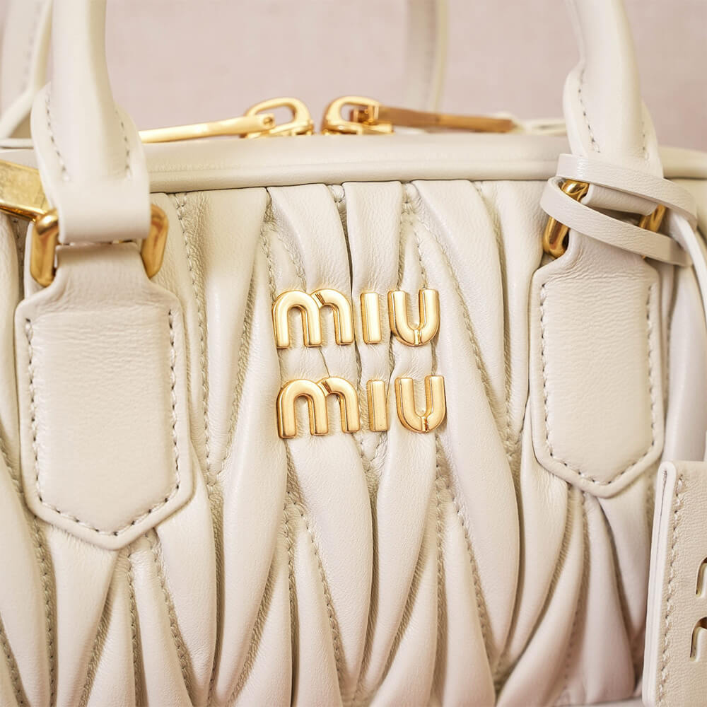 MIUMIU Medium Arcadie matelasse nappa Bag(HIGH-END GRADE) - Top Club