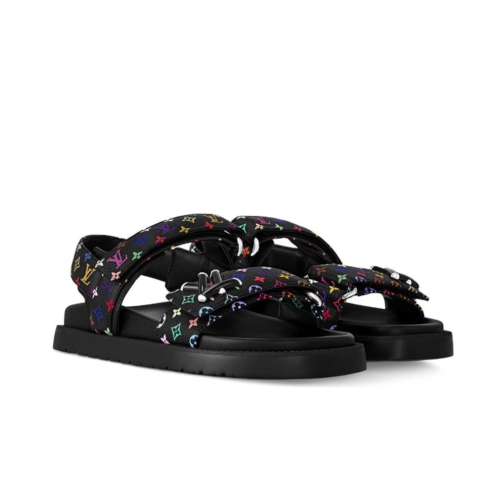Louis Vuiton LV x TM lV Sunset Flat Comfort Sandal (Replica) - Sneaker Replica Workshop