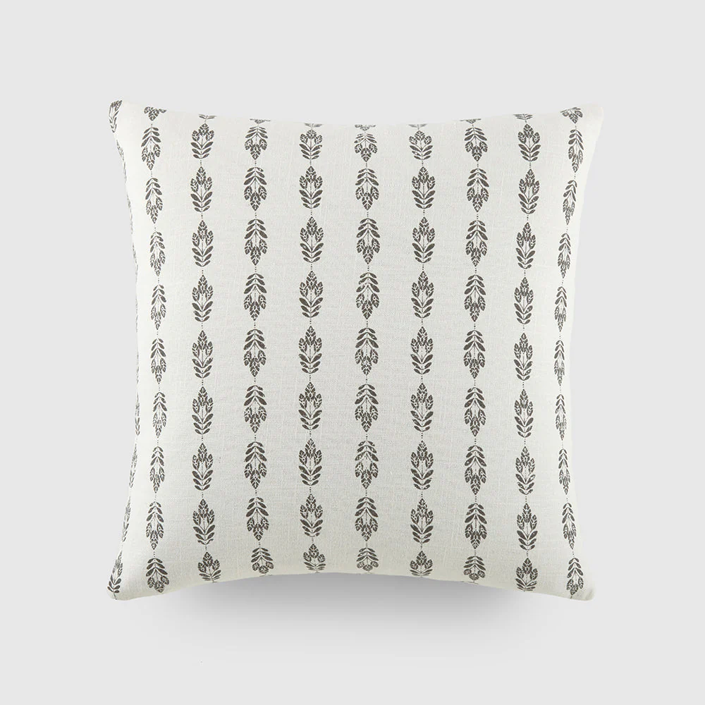 Folk Leaves Décor Throw Pillow (Sale)
