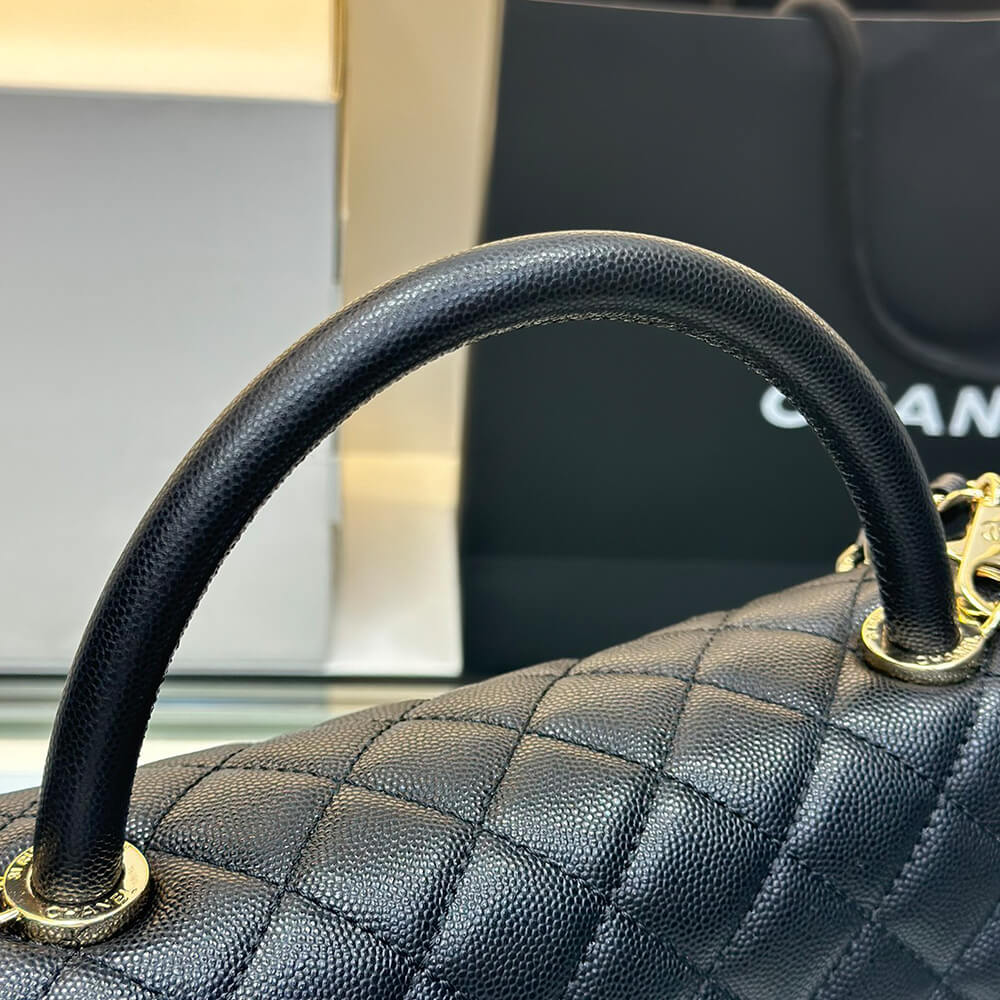 CHANEL Large Flap Bag With Top Handle(high-end grade) - Top Club