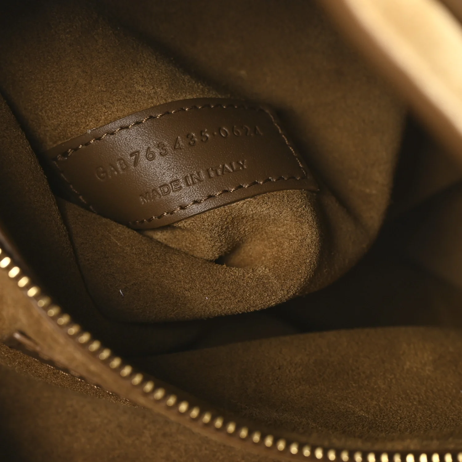 Suede Bea Tote Golden Leaf - Top Club