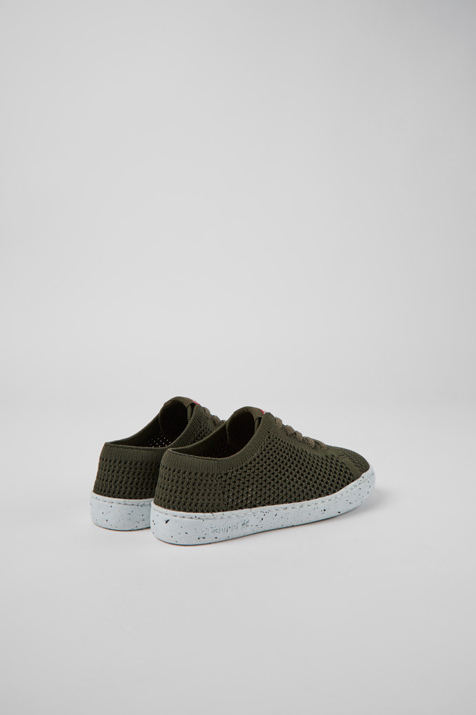 Peu Touring Green textile shoes for children