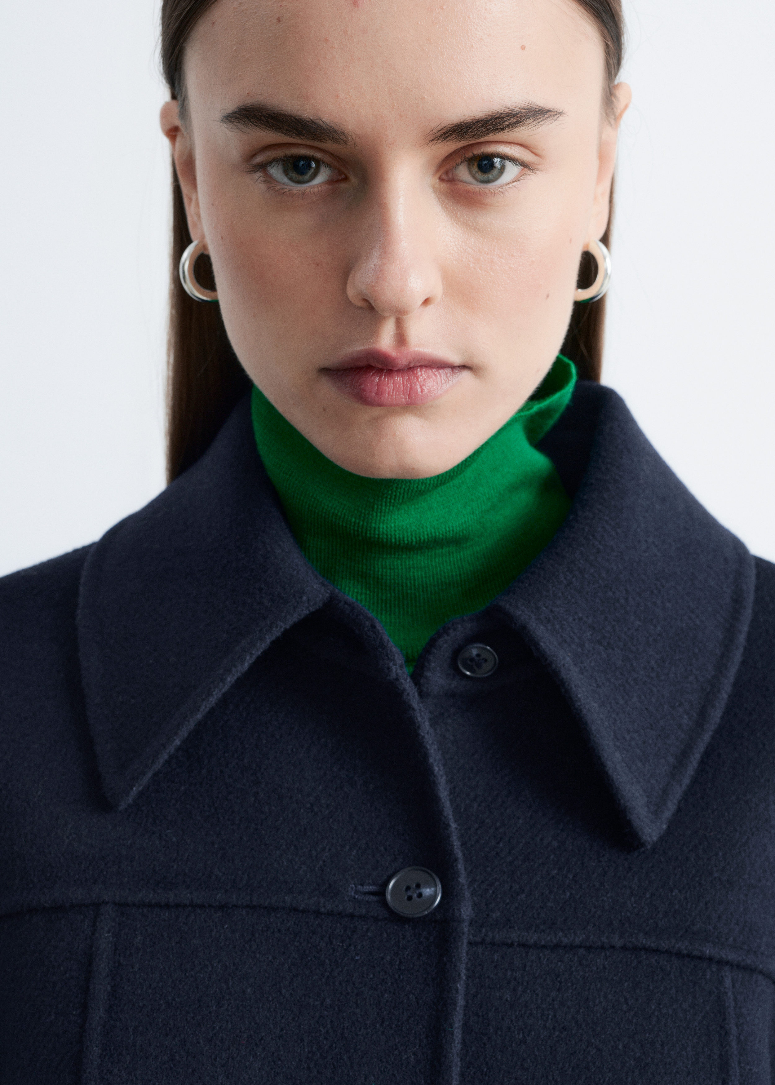 & Other Stories TAPERED WOOL JACKET