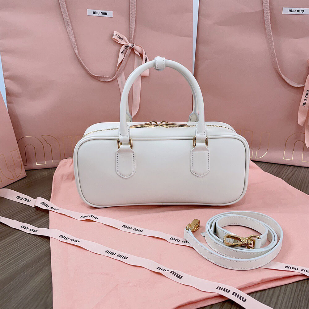 MIUMIU Large Arcadie Leather Bag(HIGH-END GRADE) - Top Club