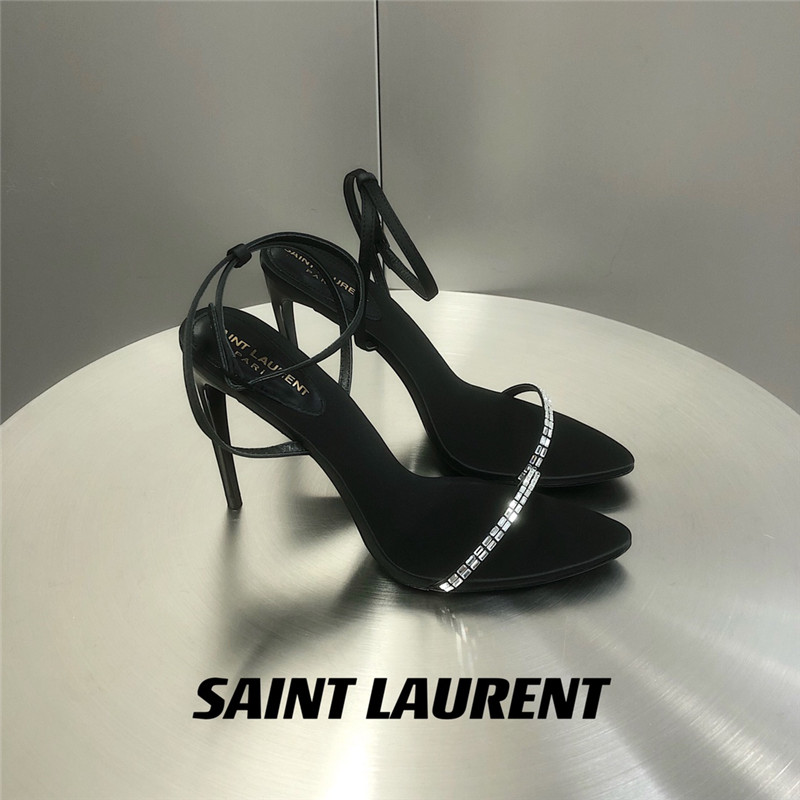 YSL silk rhinestone high heels - Sneaker Replica Workshop