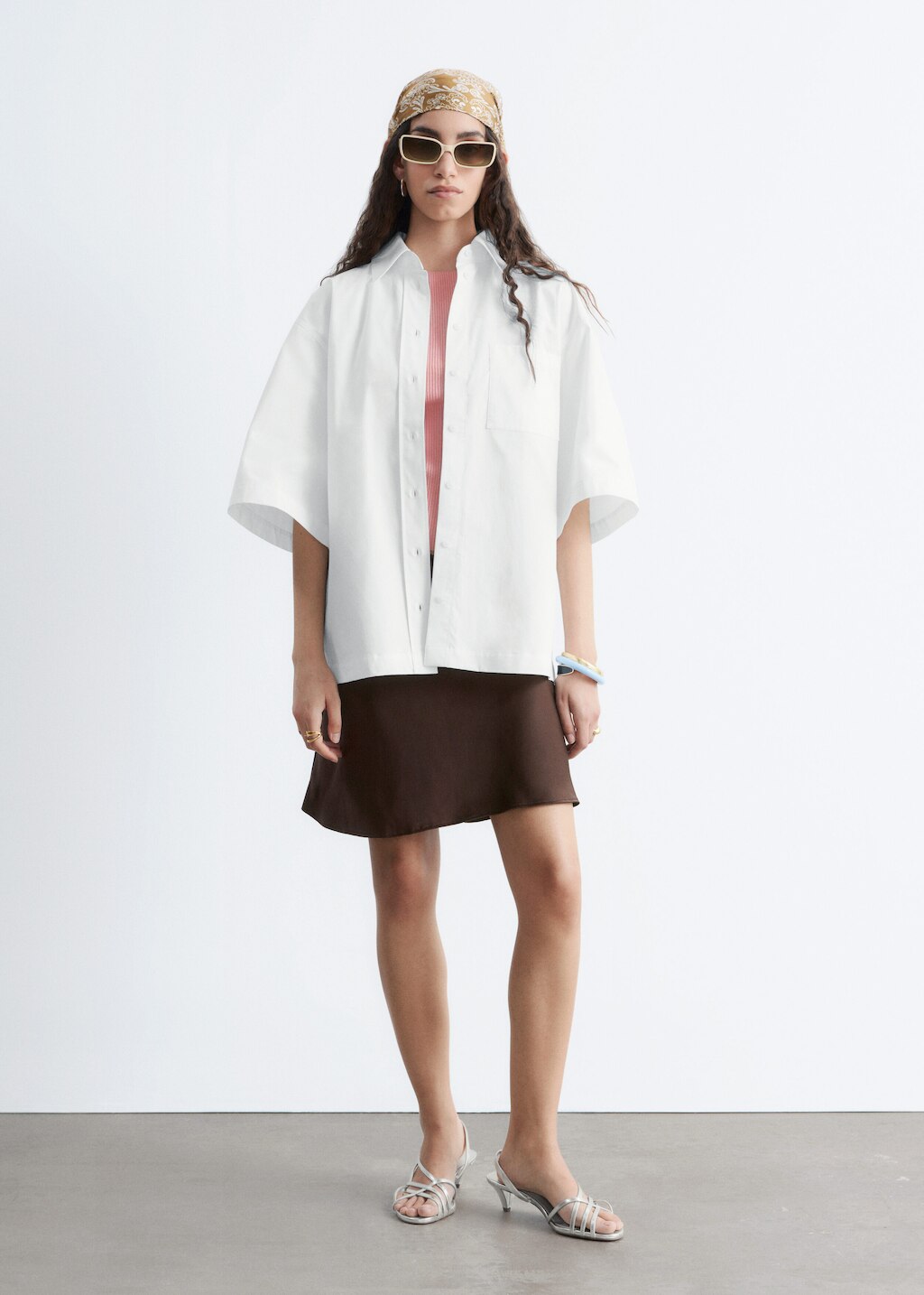 & Other Stories COTTON SHORT-SLEEVE SHIRT