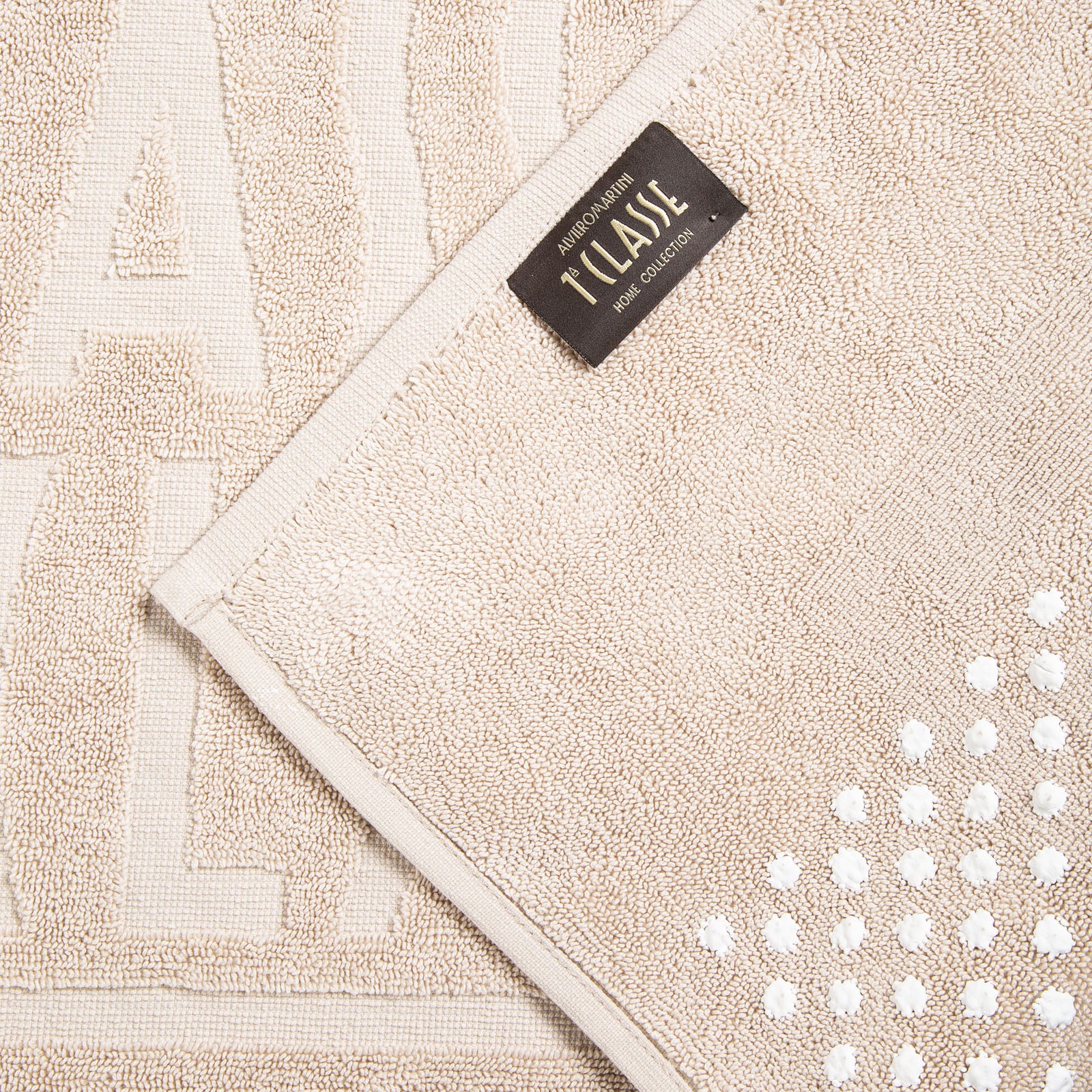 Tappeto Bagno In Cotone Geo Safari Cm. 60X110 Unica Alviero Martini 1A Classe