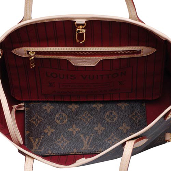 L M41001 Neverfull PM Shoulder Bag Monogram Canvas - Top Club