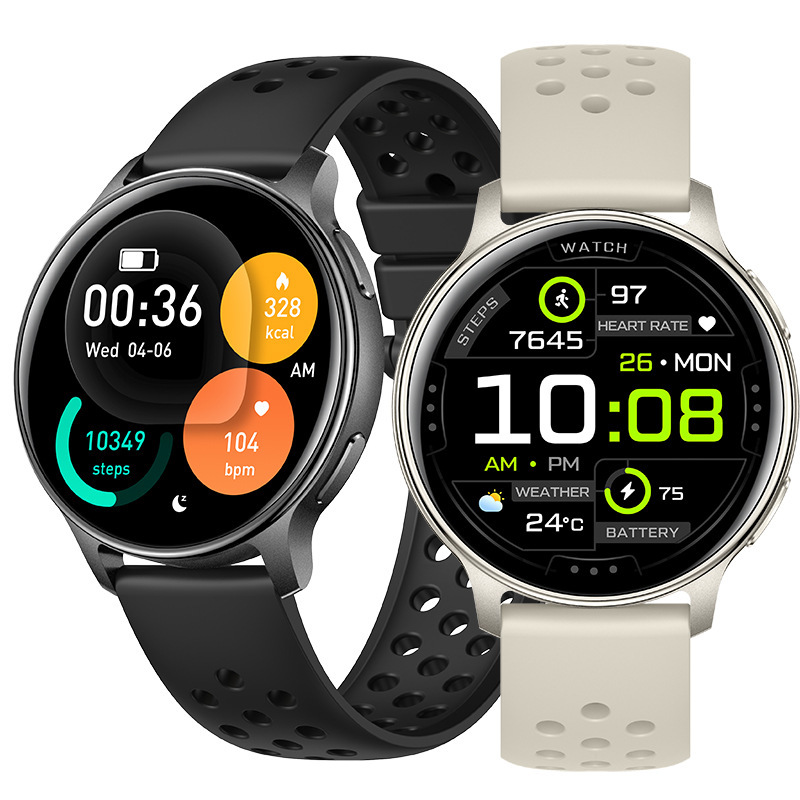 New model built-in GPS AMOLED smartwatch for women, sports mini ultra-thin waterproof watch HT43, available for dropshipping