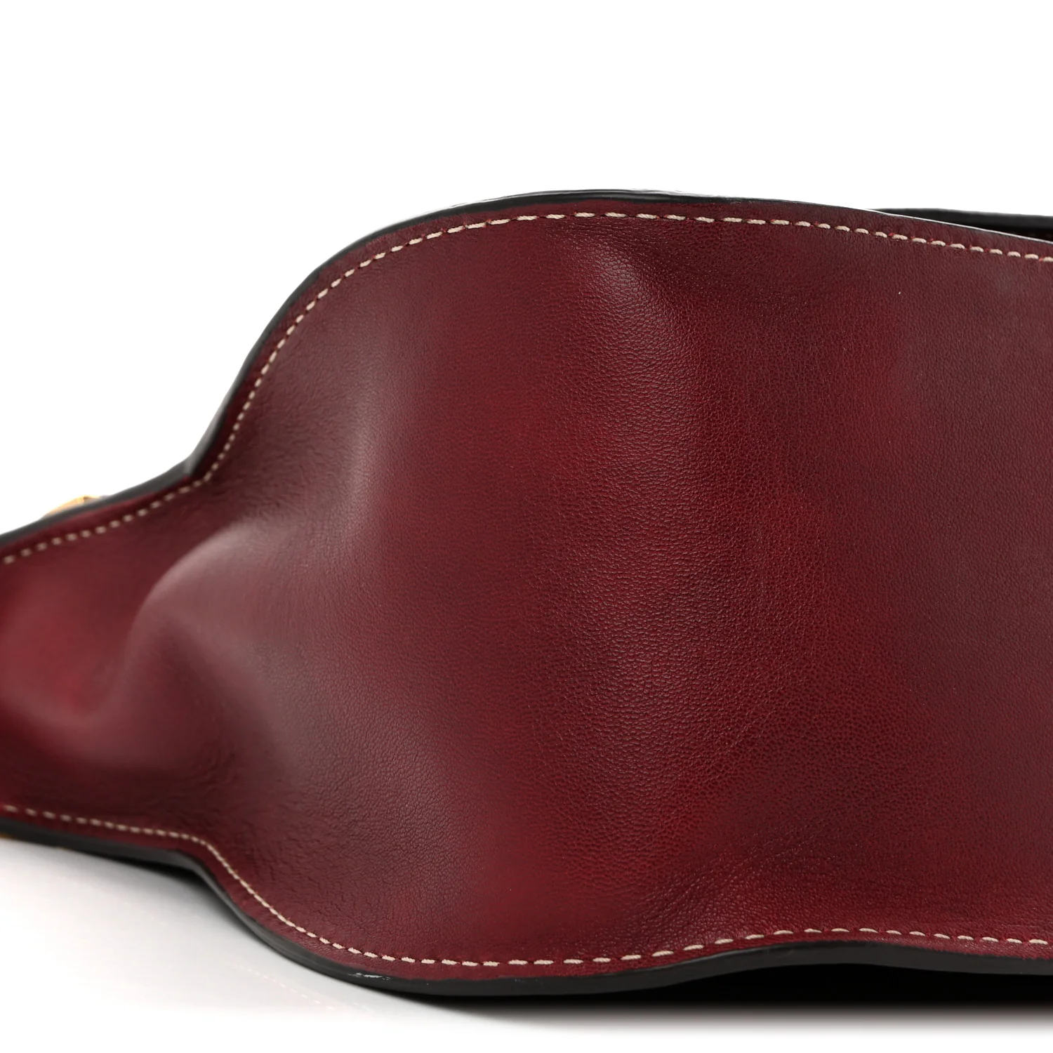 Calfskin Medium Marcie Satchel Stormy Red - Top Club