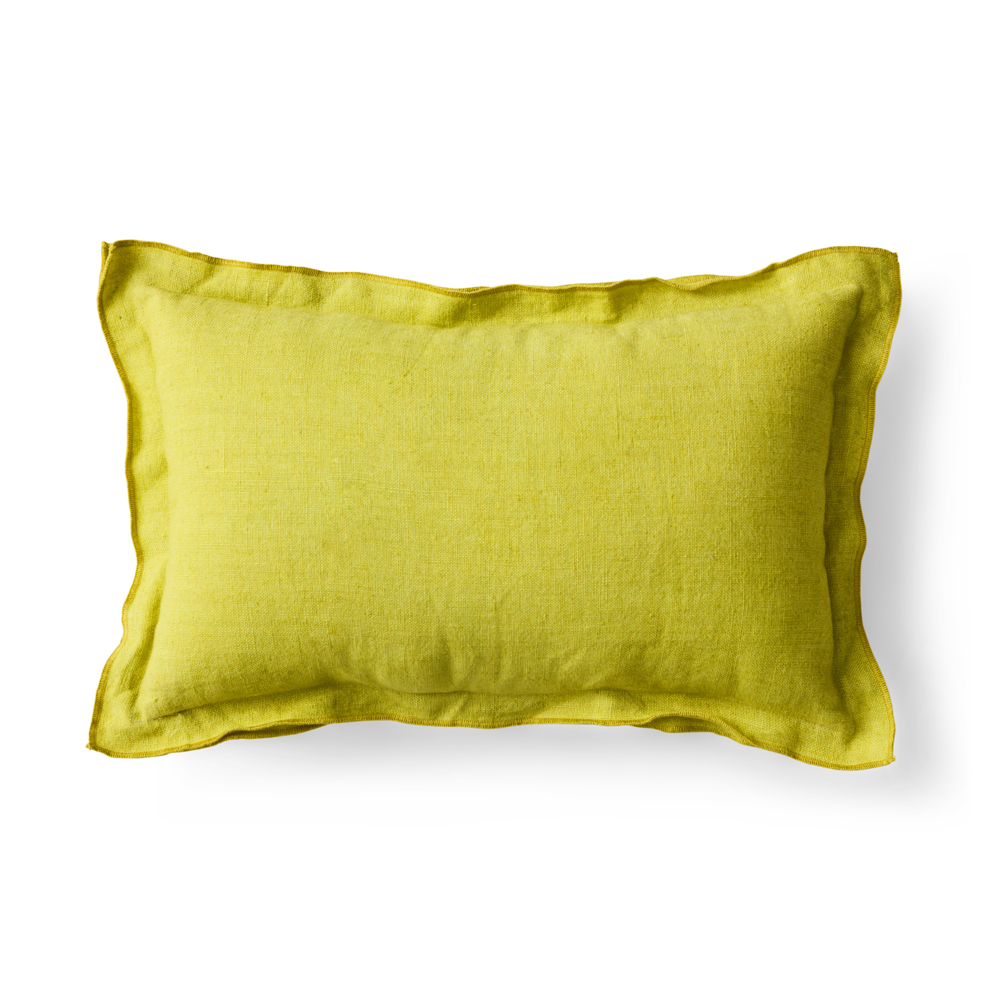Sierkussen linen lemongrass