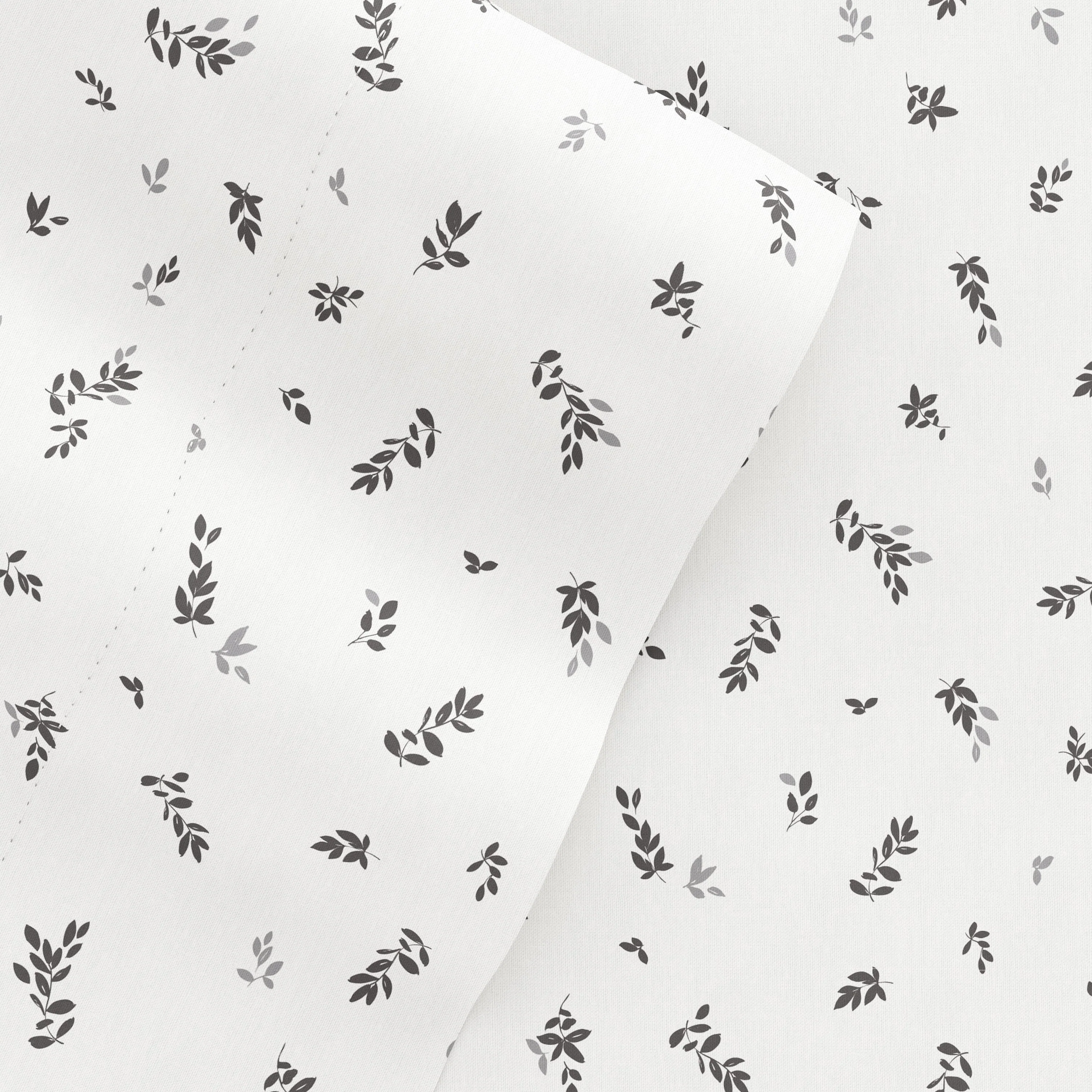Spotted Leaves Pattern 4-Piece Sheet Set (Sale)