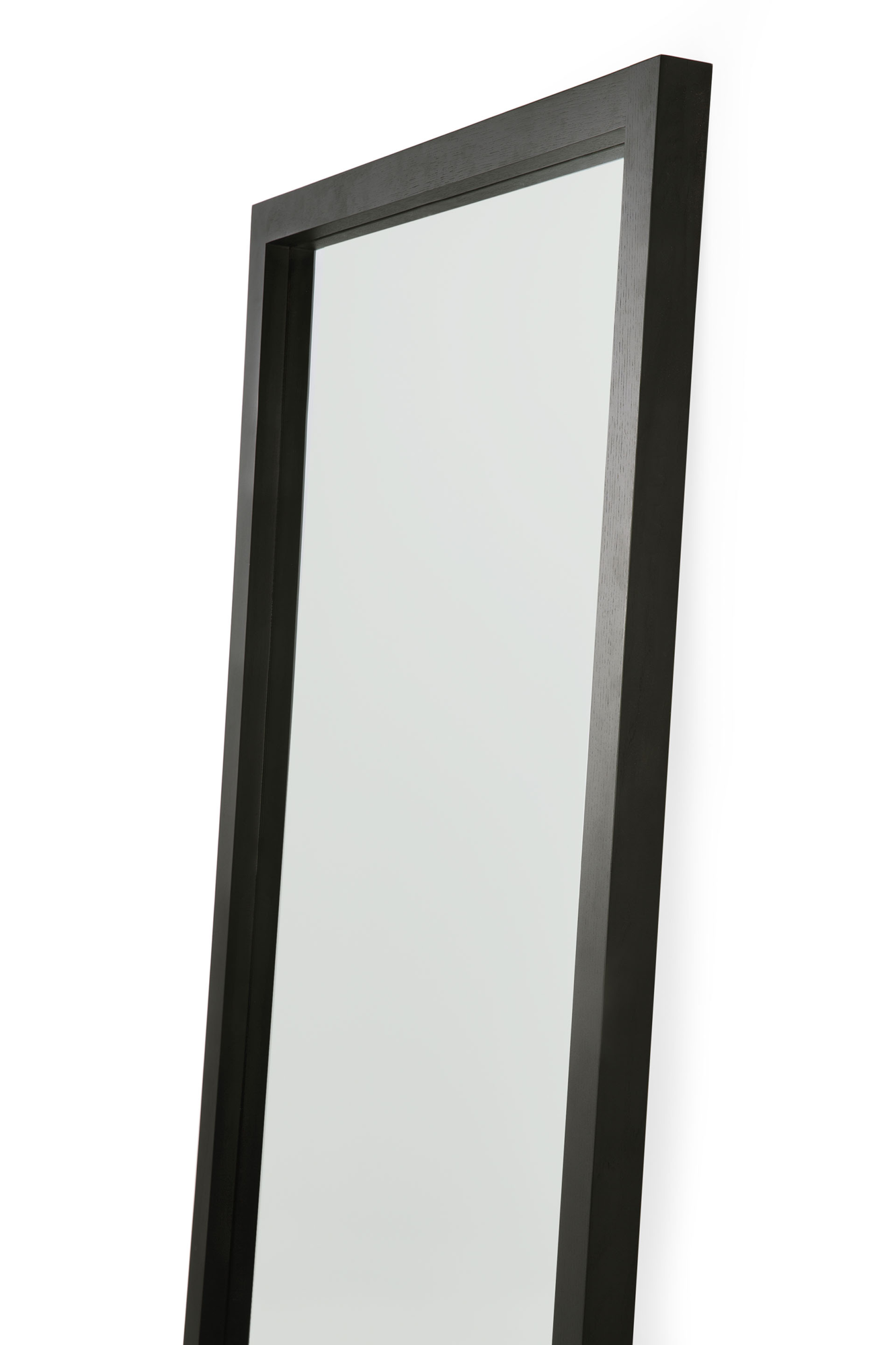 Spiegel Light Frame zwart eiken