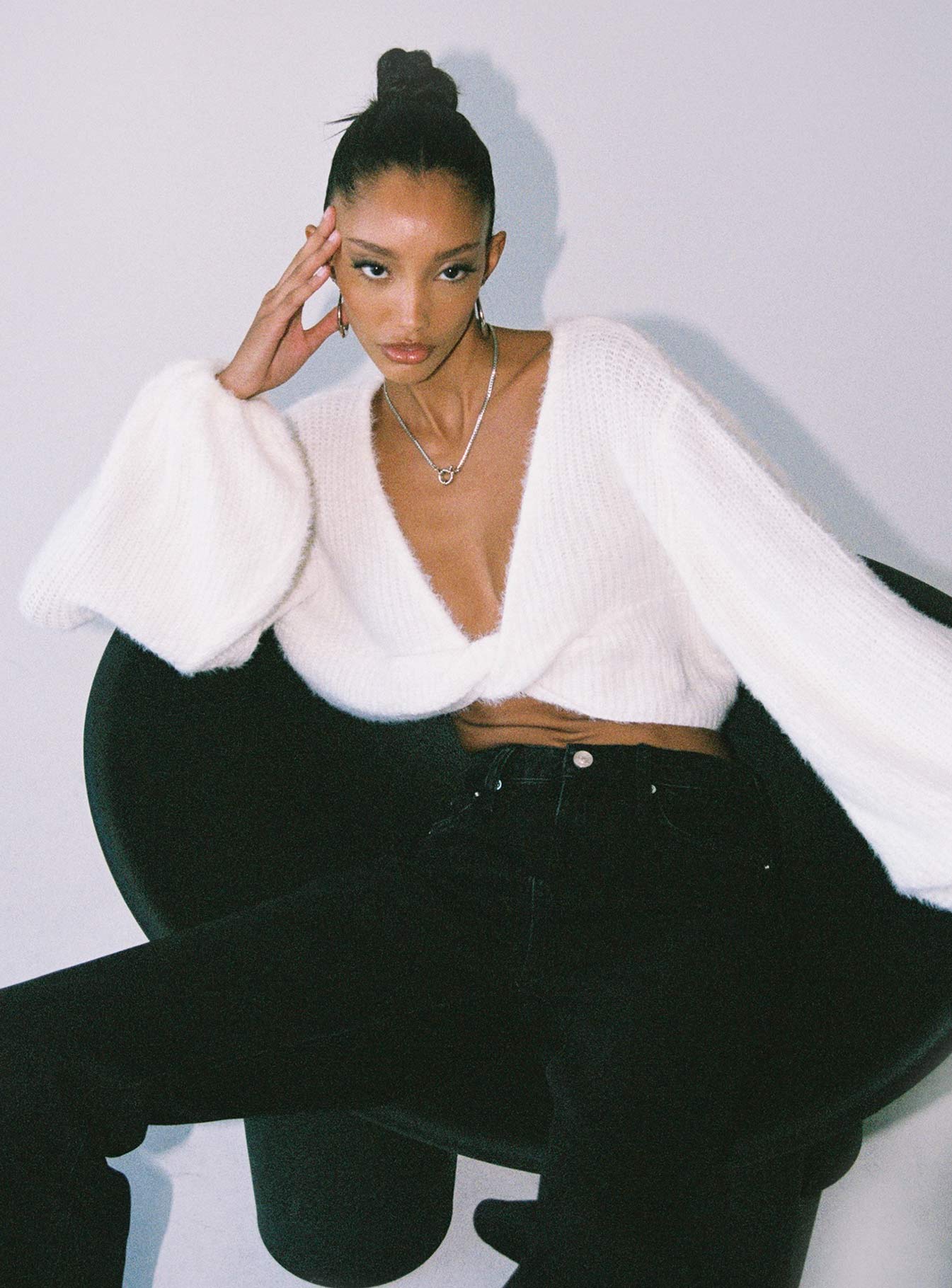The Henrik Cropped Sweater