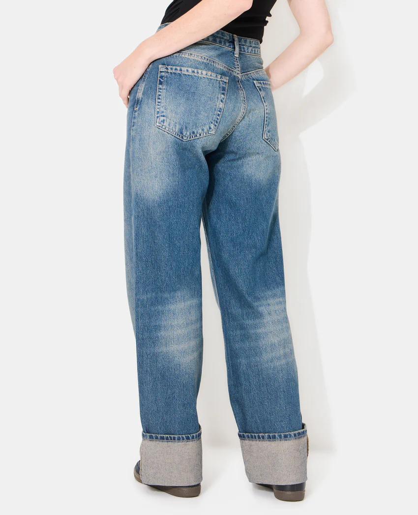 Pimkie Jean straight avec revers