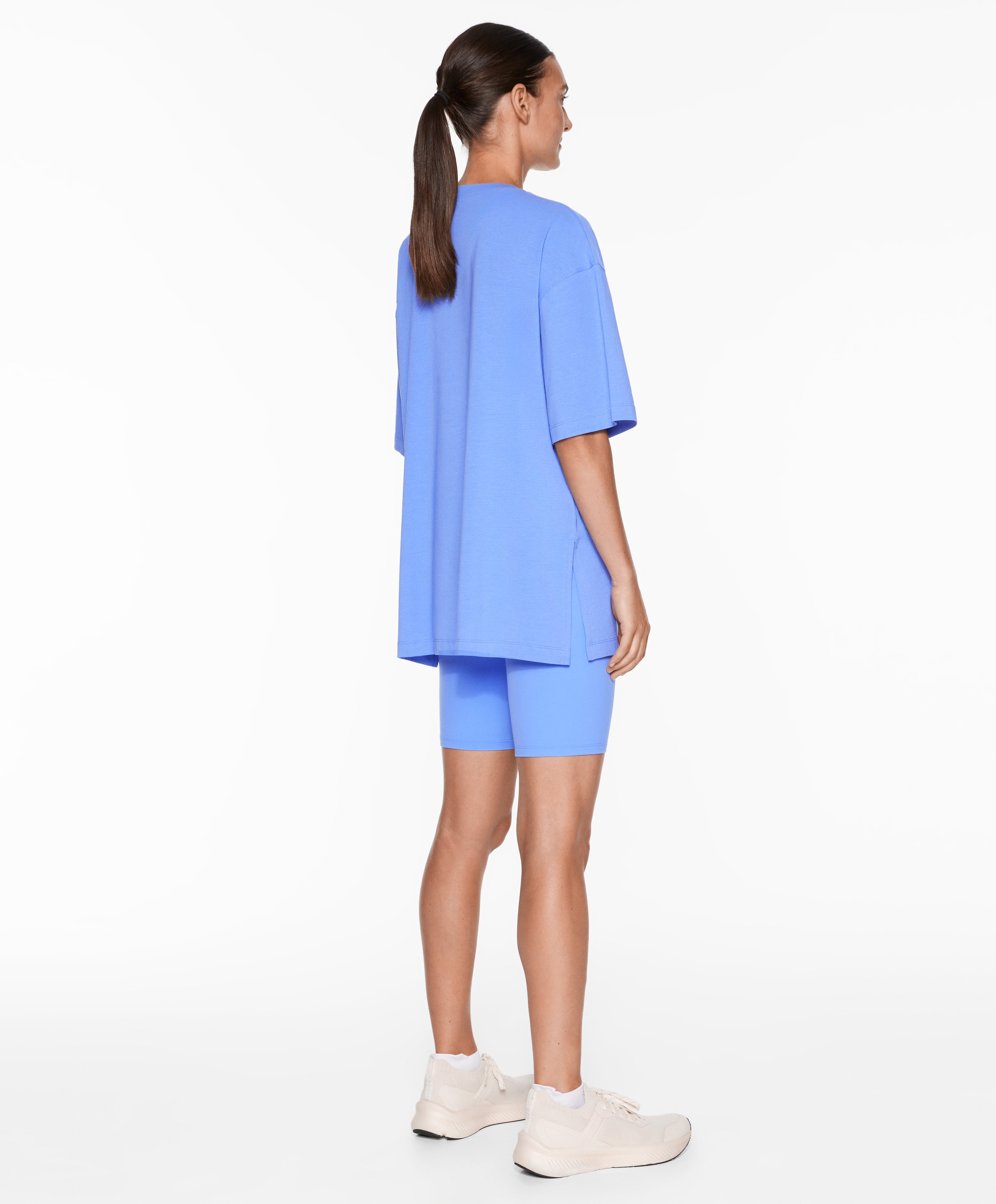 OYSHO Short sleeve cotton blend T-shirt