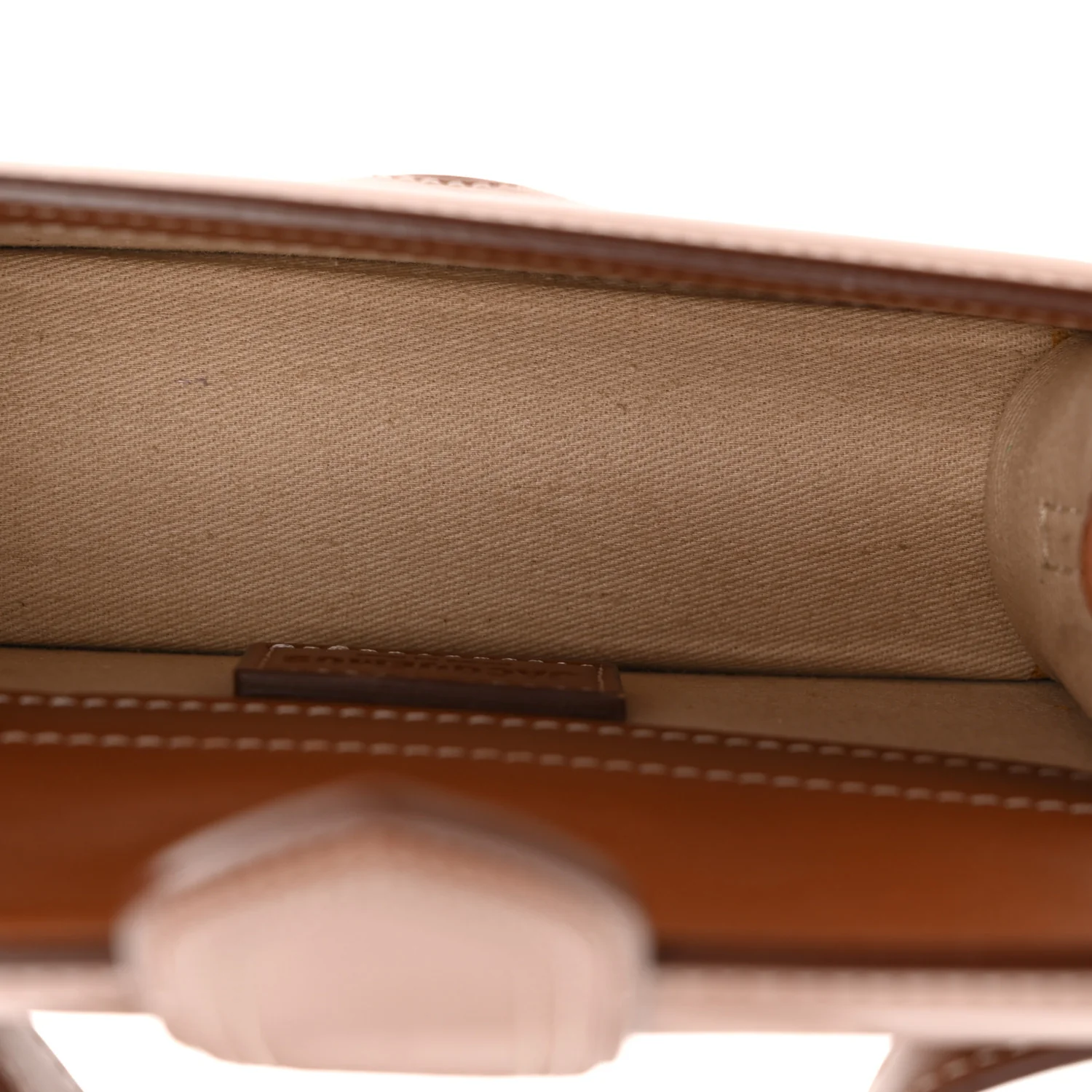 Smooth Calfskin Le Bambino Light Brown - Top Club