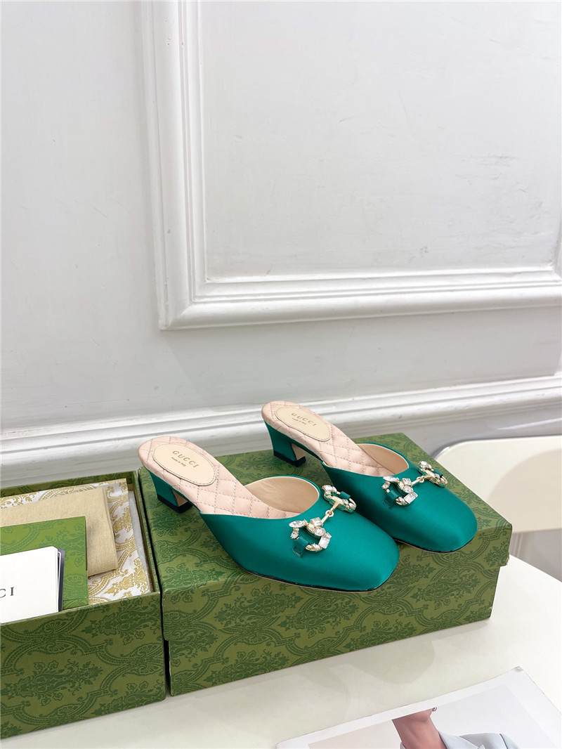 gucci new crystal horsebit mules - Sneaker Replica Workshop