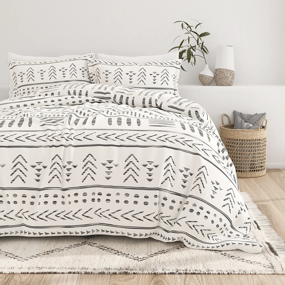 Arrow Dreams Pattern 3-Piece Duvet Cover Set
