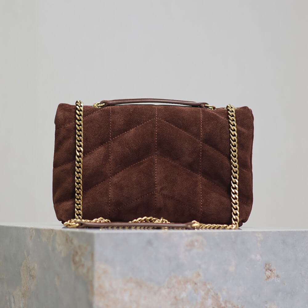 YSL Toy Puffer in suede - Top Club