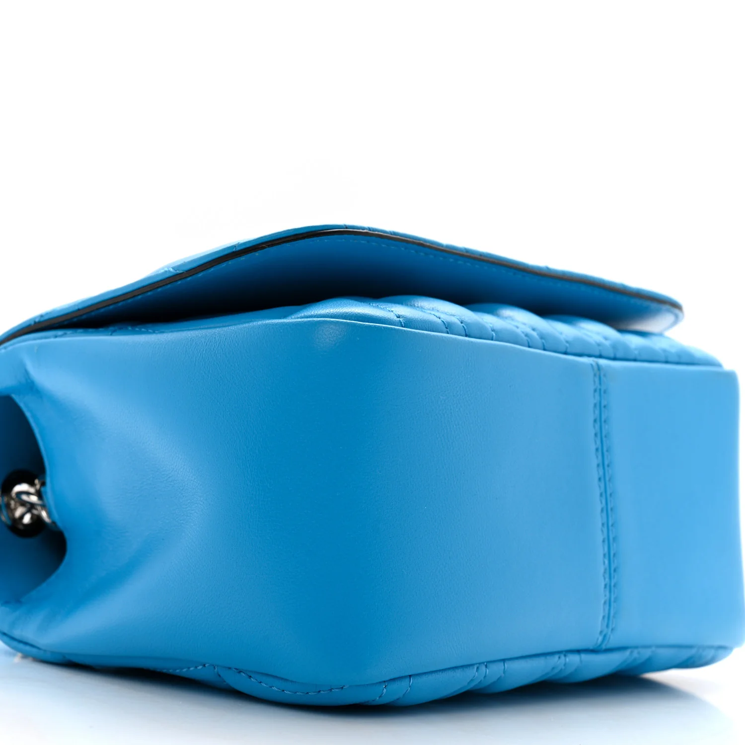 Nappa Quilted Virtus Bag Blue - Top Club