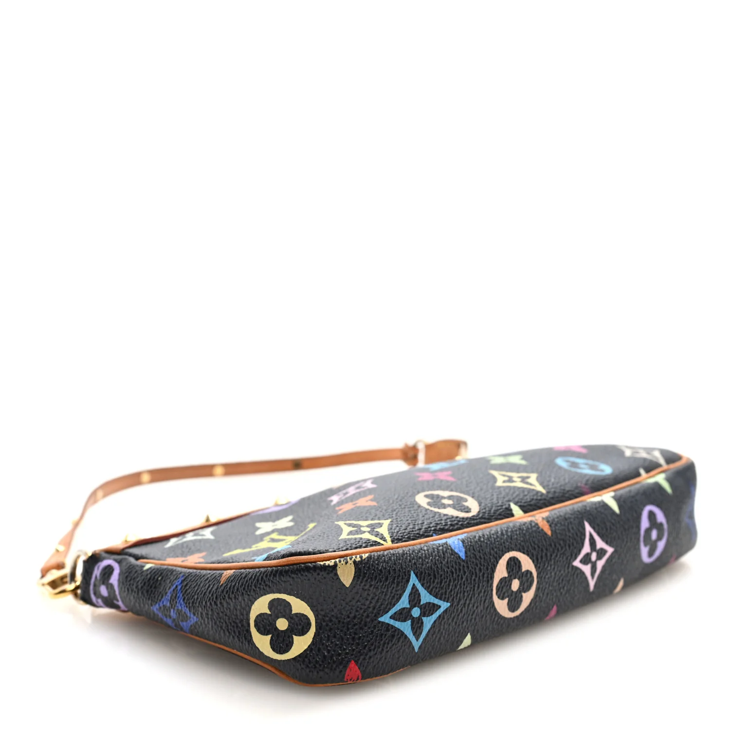 Monogram Multicolor Pochette Accessories Black - Top Club