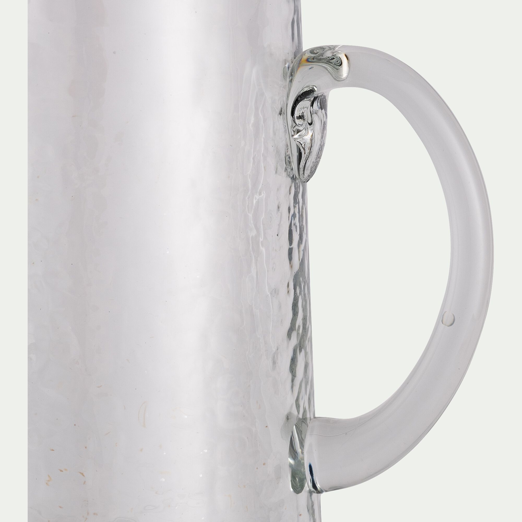 LOTA - Carafe avec anse en verre 2L - transparent