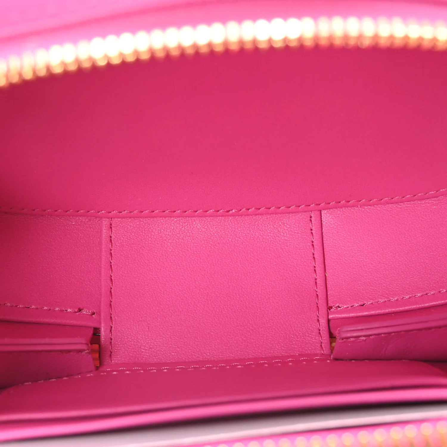 Calfskin CD Signature Oval Crossbody Camera Bag Rani Pink - Top Club