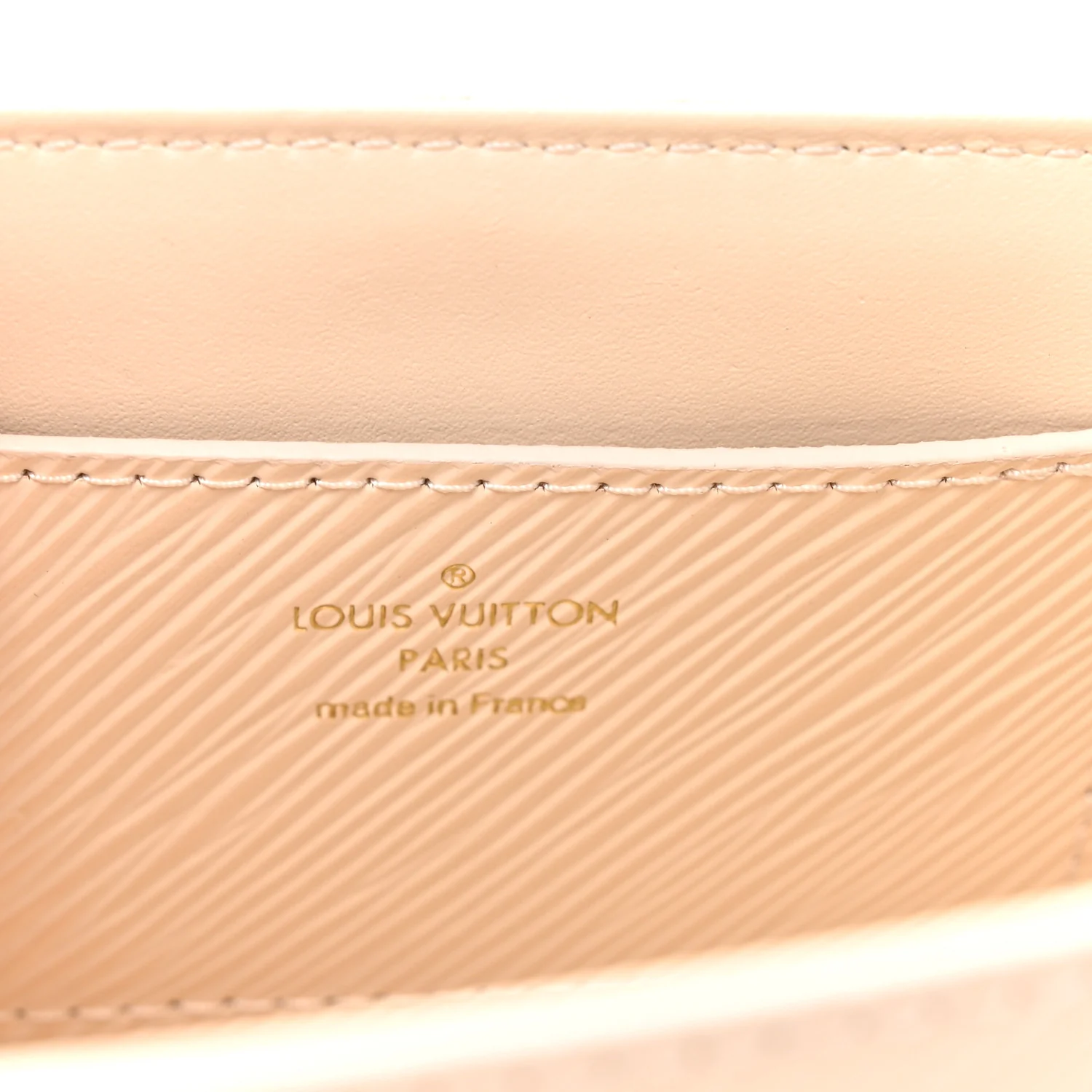 Epi Twist Braided Chain Shoulder Bag PM Quartz White - Top Club