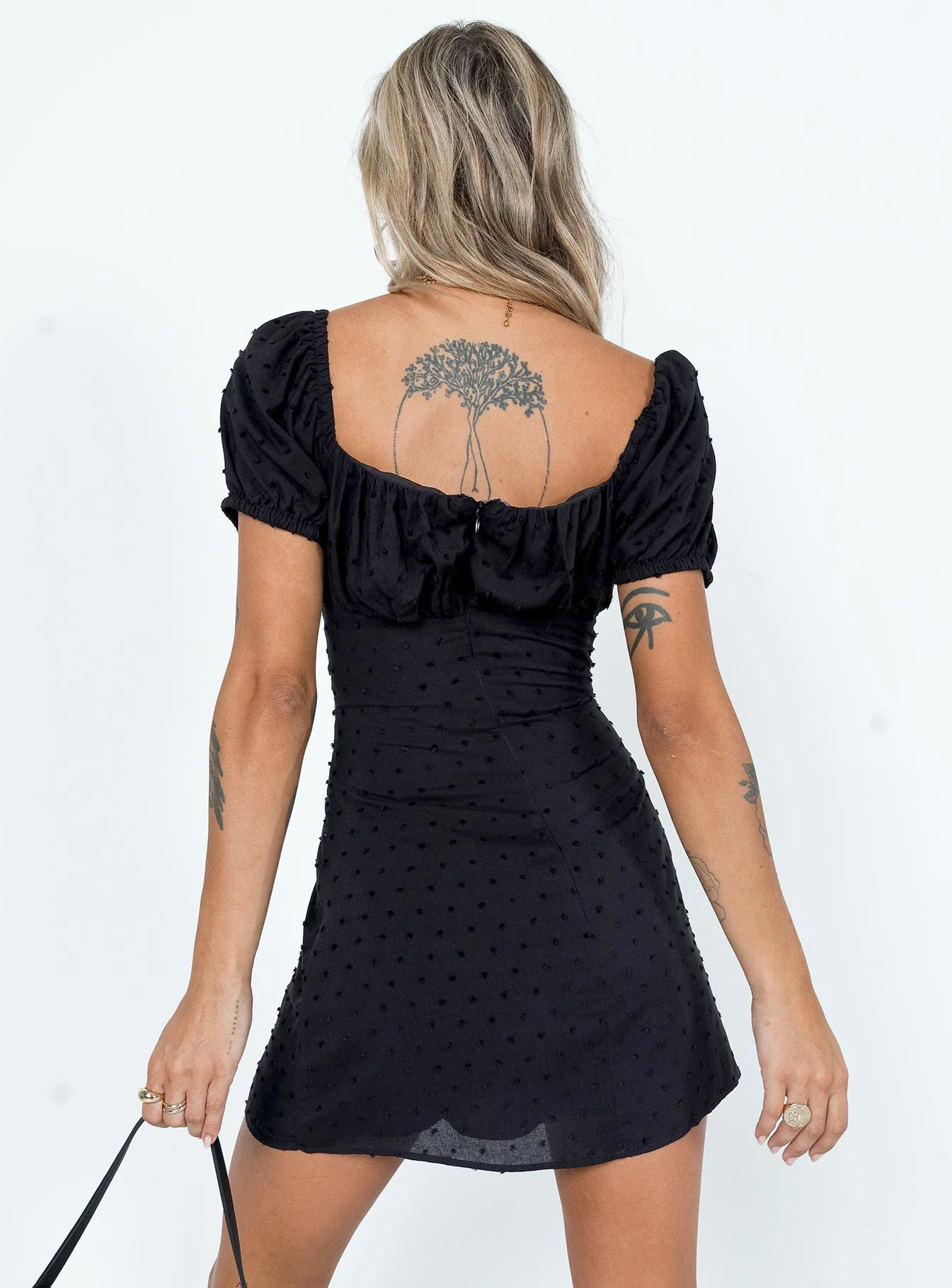 Fauci Mini Dress Black